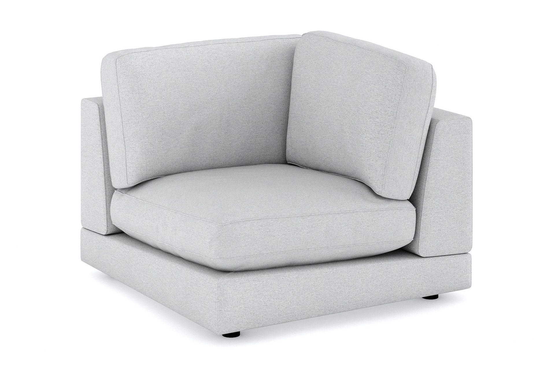 Arken 1-sits H&ouml;rnmodul i Tyg - Ljusgr&aring;