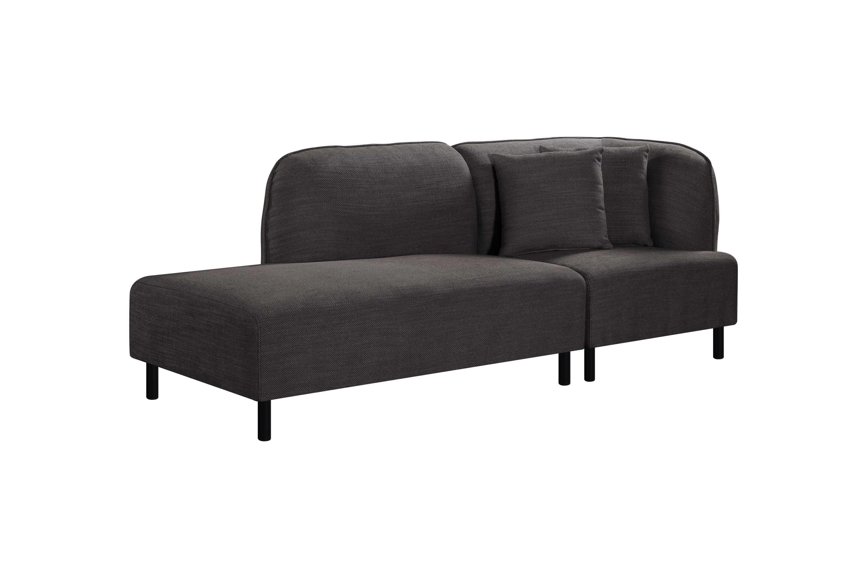 2-sits Modulsoffa Whitfield med Schäslong Mörkgrå