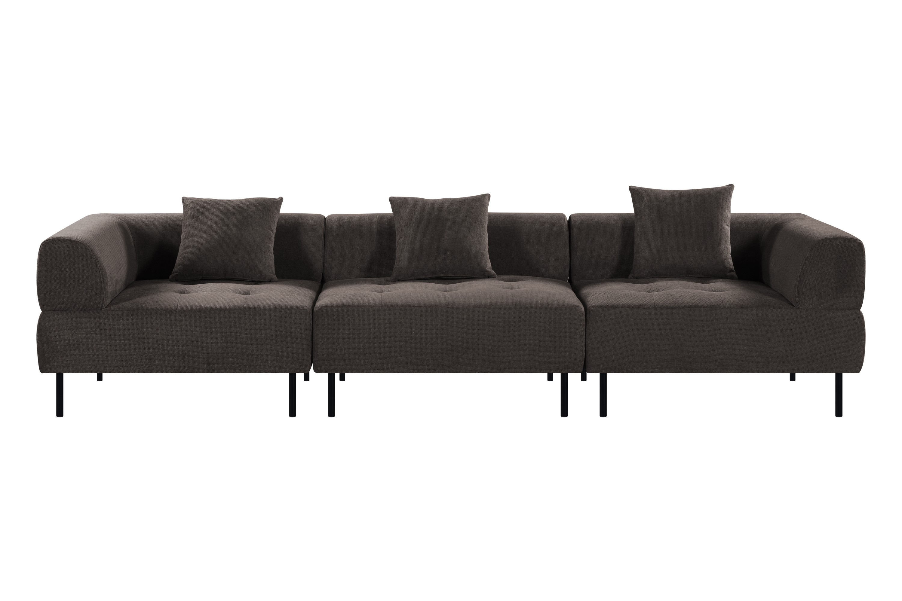 3-sits Modulsoffa Bunbury Grå
