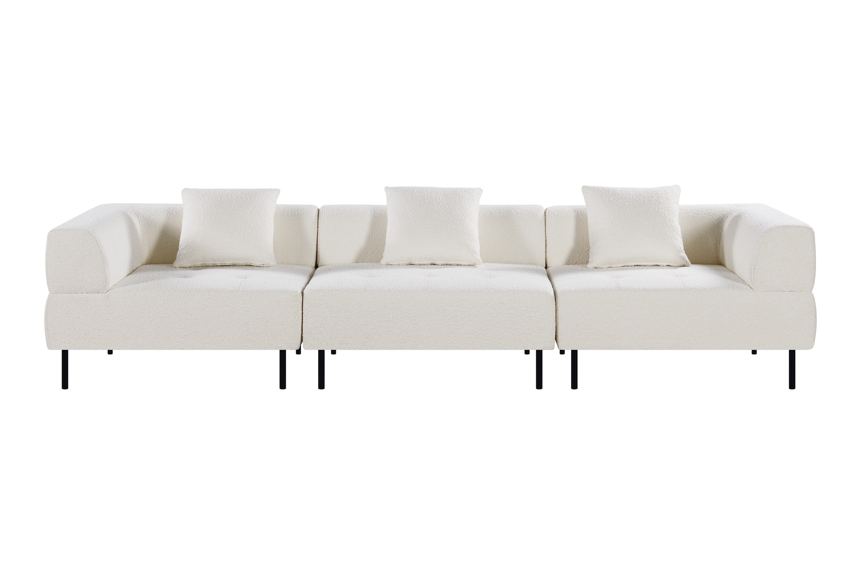 3-sits Modulsoffa Bunbury - Vit