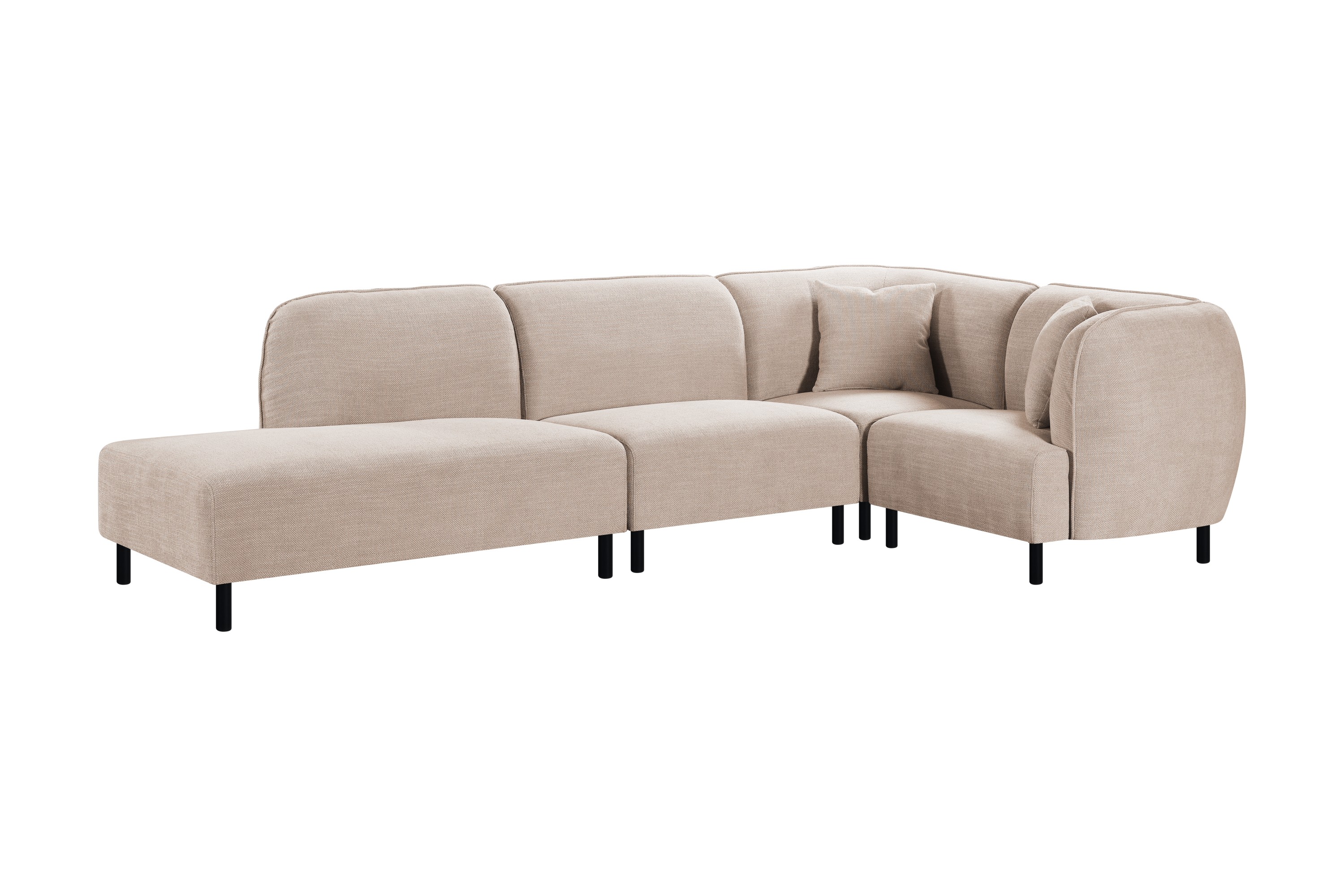 4-sits Modulsoffa Whitfield med Schäslong Beige