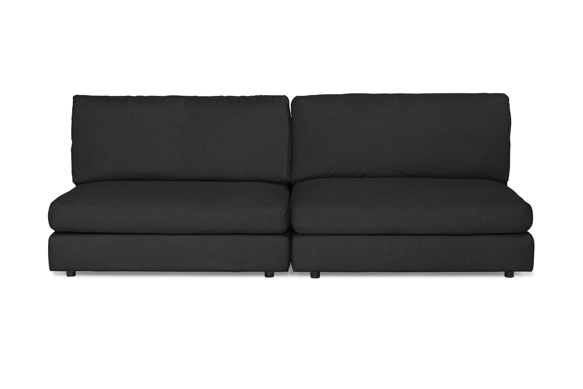 Arken Modulsoffa 3-sits - Linnesvart