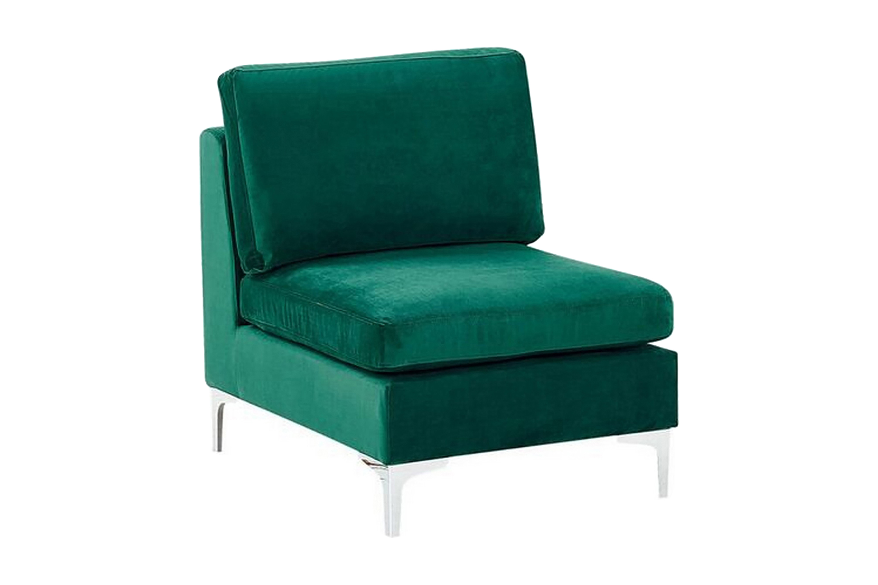 1-sits Modul Samkom Sammet/Grön