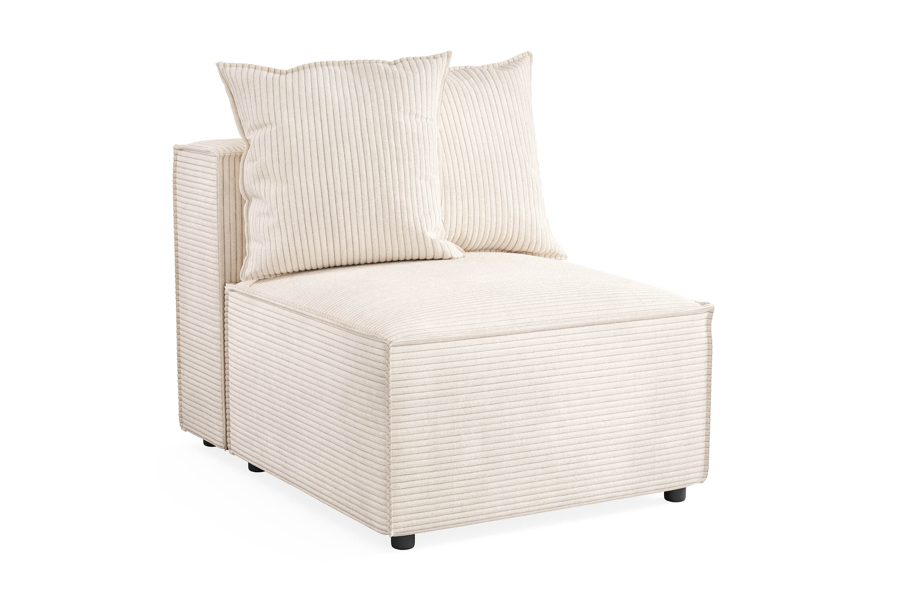 Cubo 1-sits Mittmodul i Manchester 80 cm bred Beige