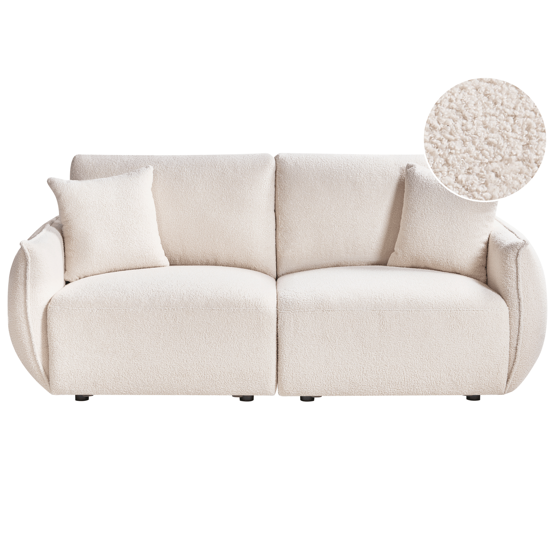 Modulsoffa 2-sits Mesnali - Off-White