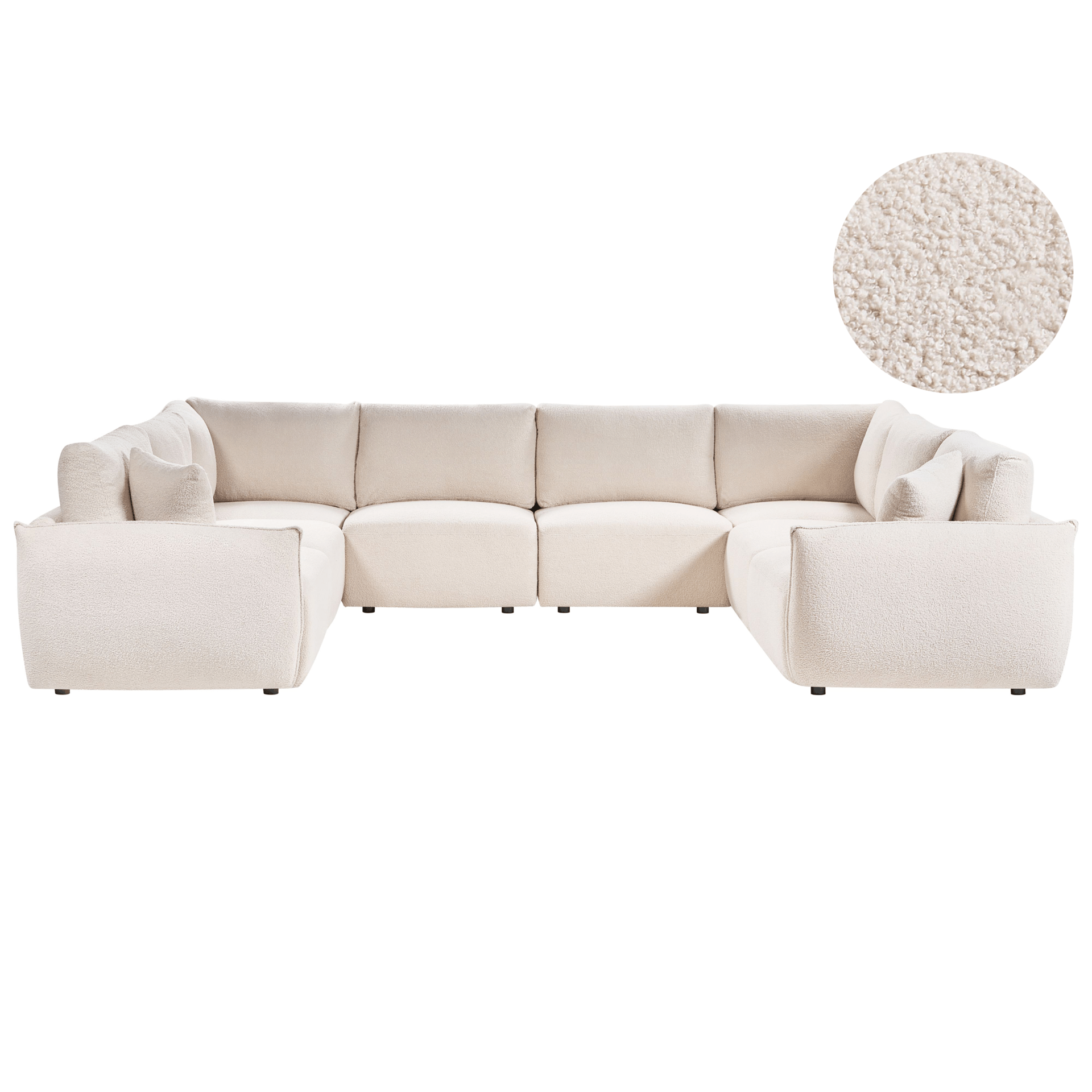 Modulsoffa U-formad Mesnali - Off-White
