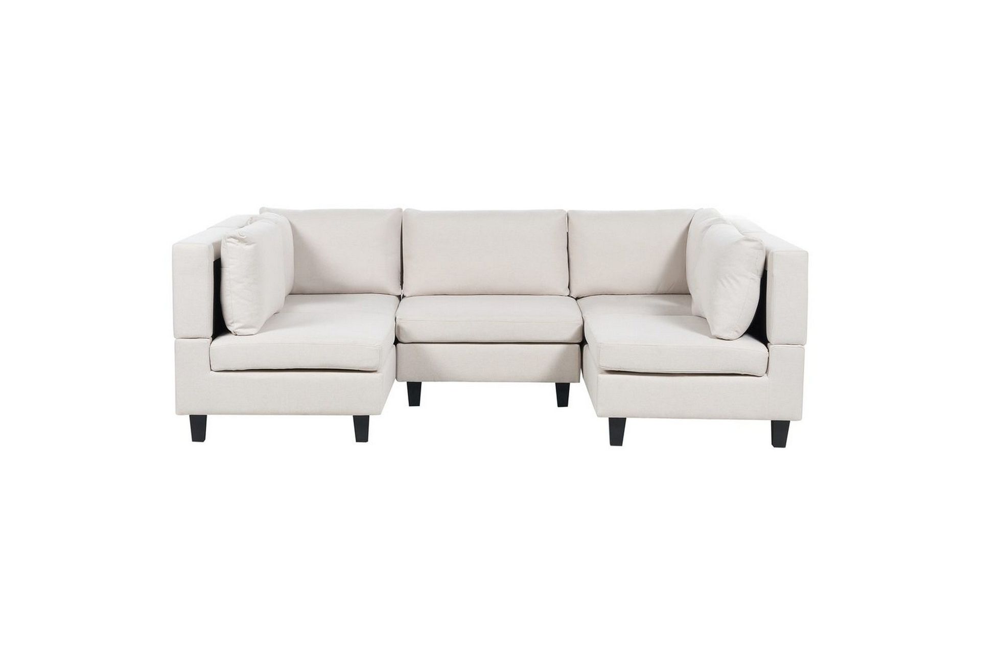 Modulsoffa Unstad Beige/svart - Beige/svart