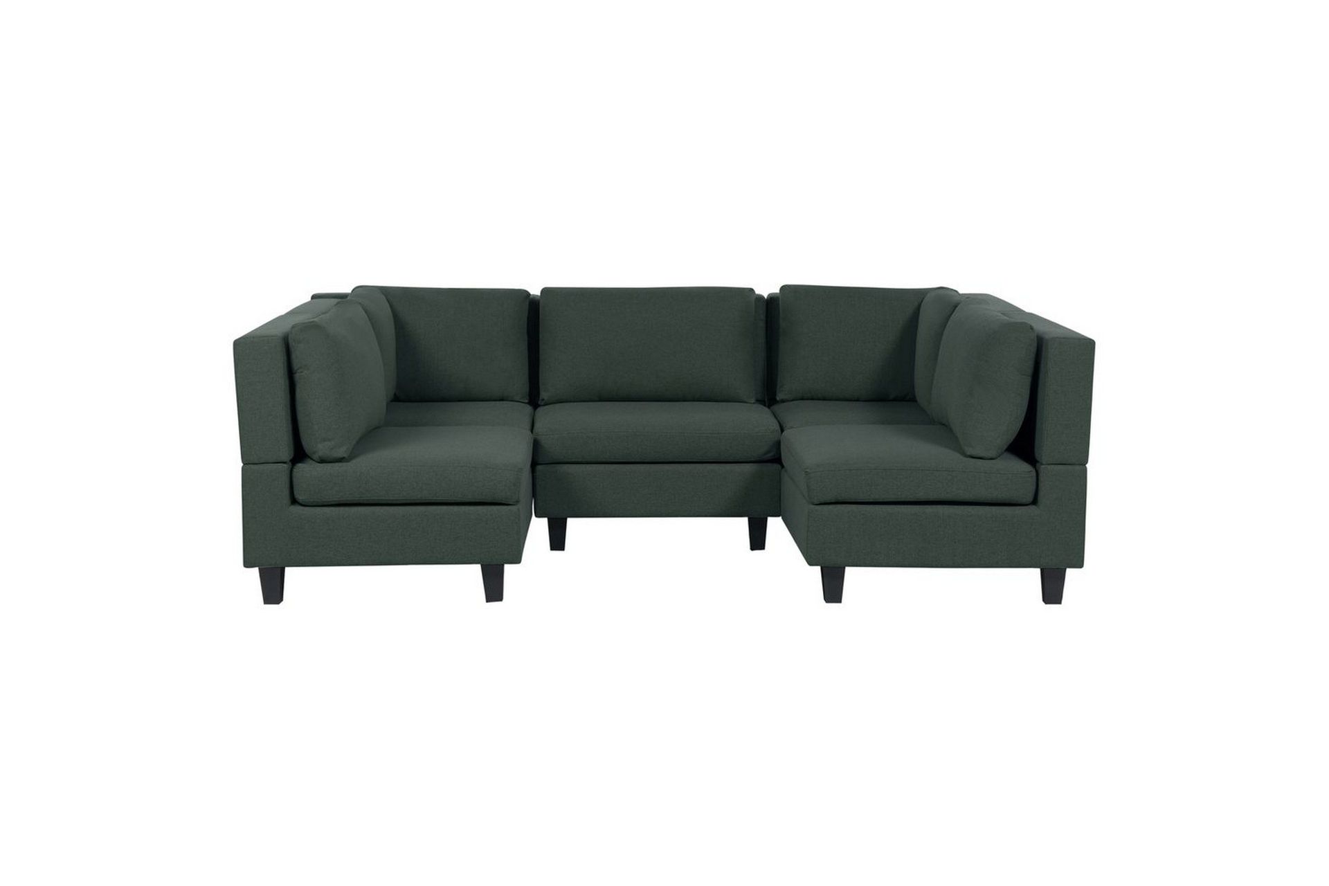 Modulsoffa Unstad Grön/Svart - Grön/Svart