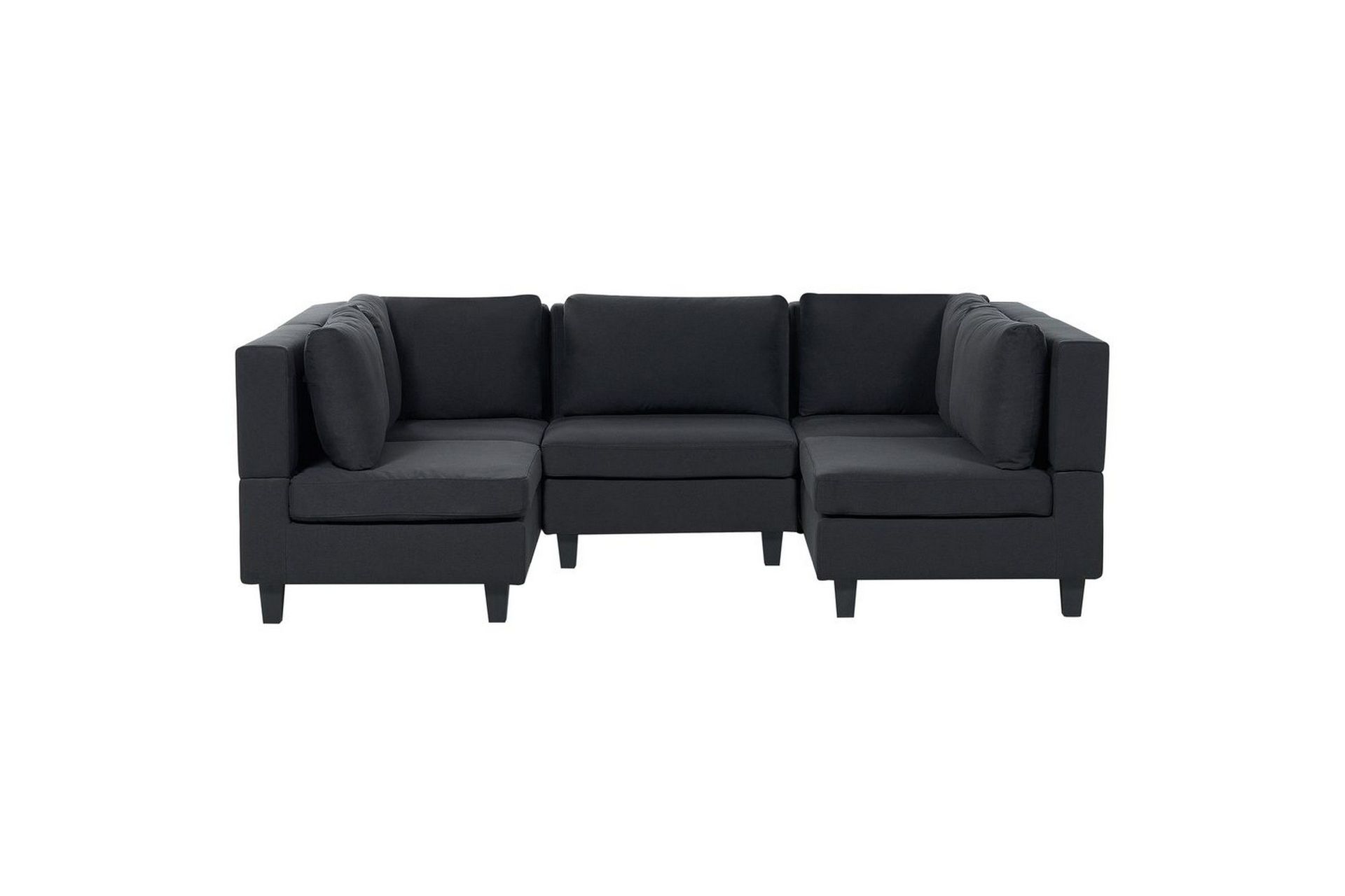 Modulsoffa Unstad Svart - Svart
