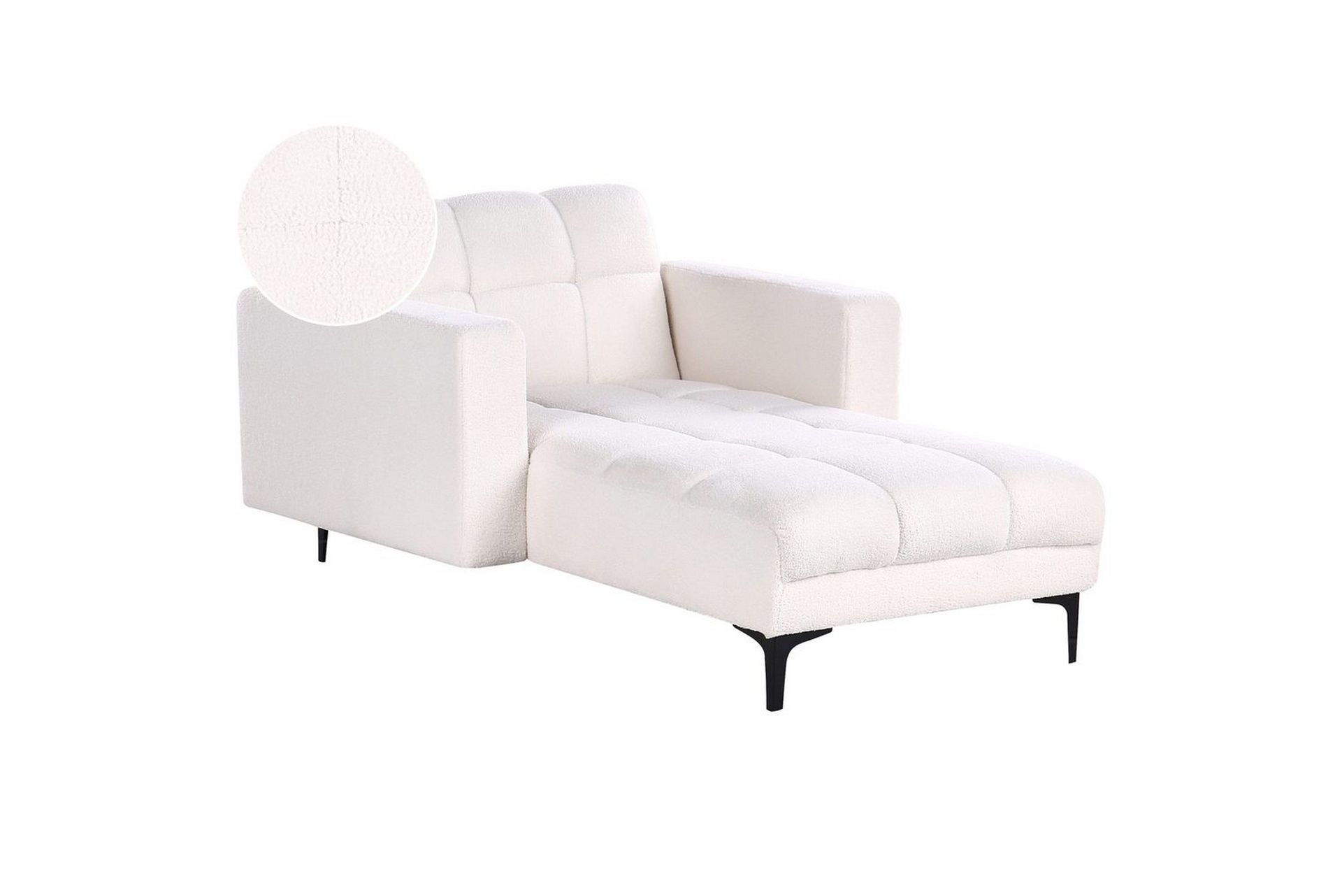 schäslong alnes vit/svart - vit/svart