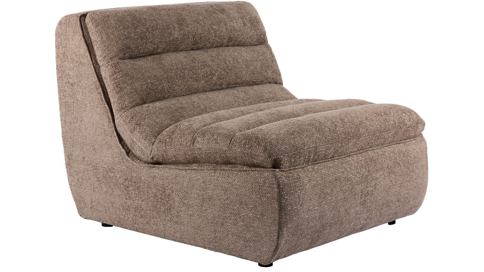 Valdoro Mittmodul i tyg 87 cm - Mink