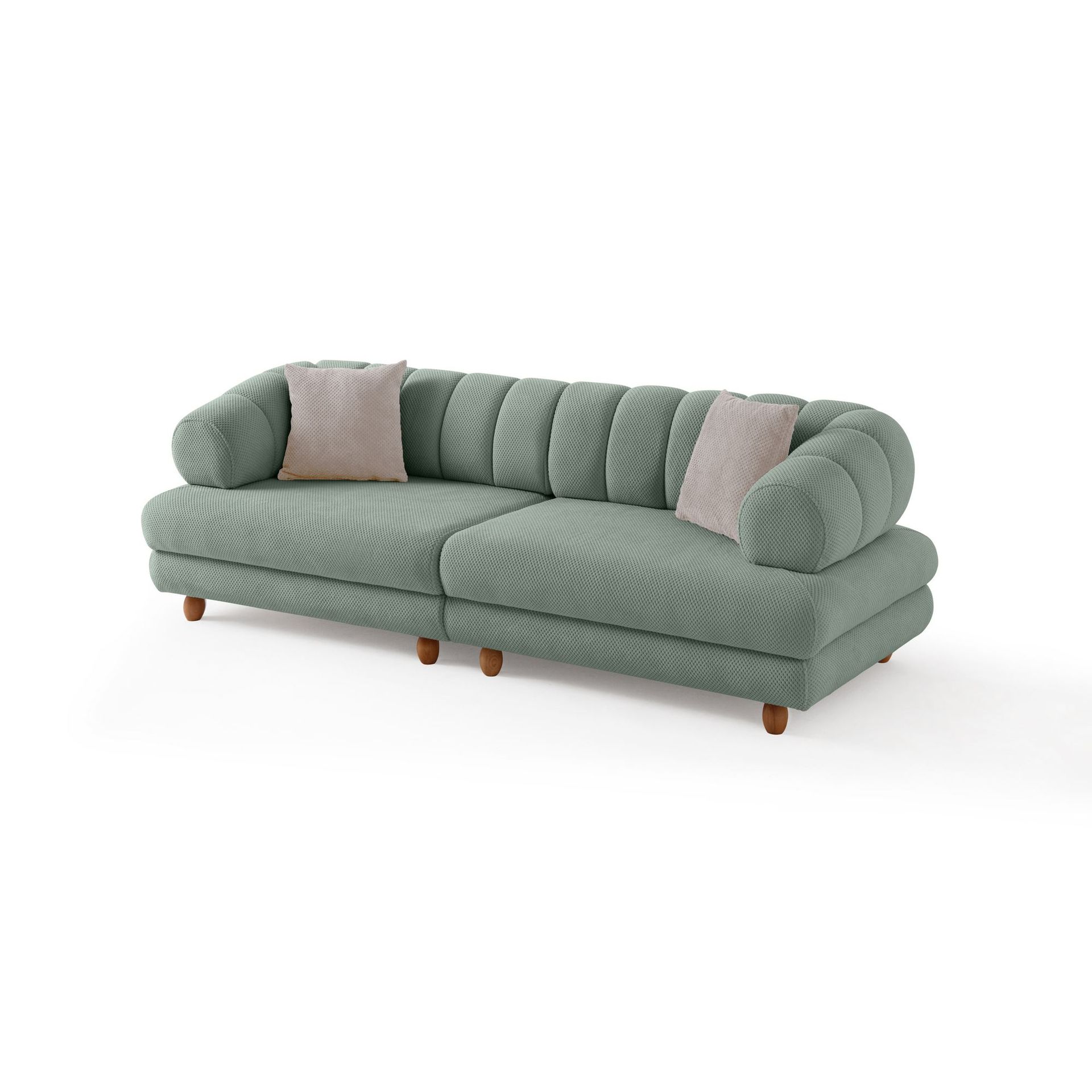 Munemori 3-sits Soffa 240x80x95 cm - Sea Green