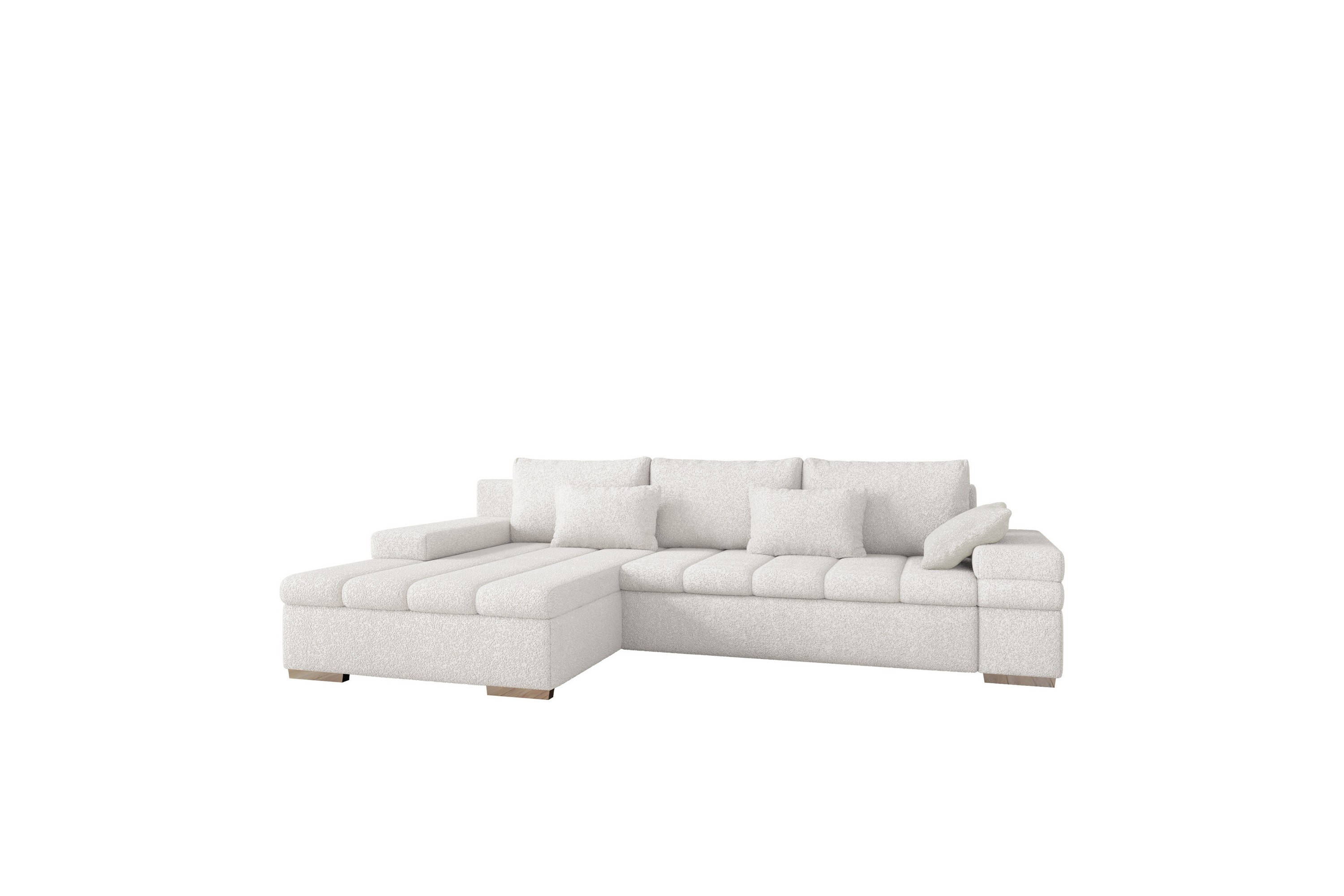 Naoma Soffa med Divan 3-sits Vit