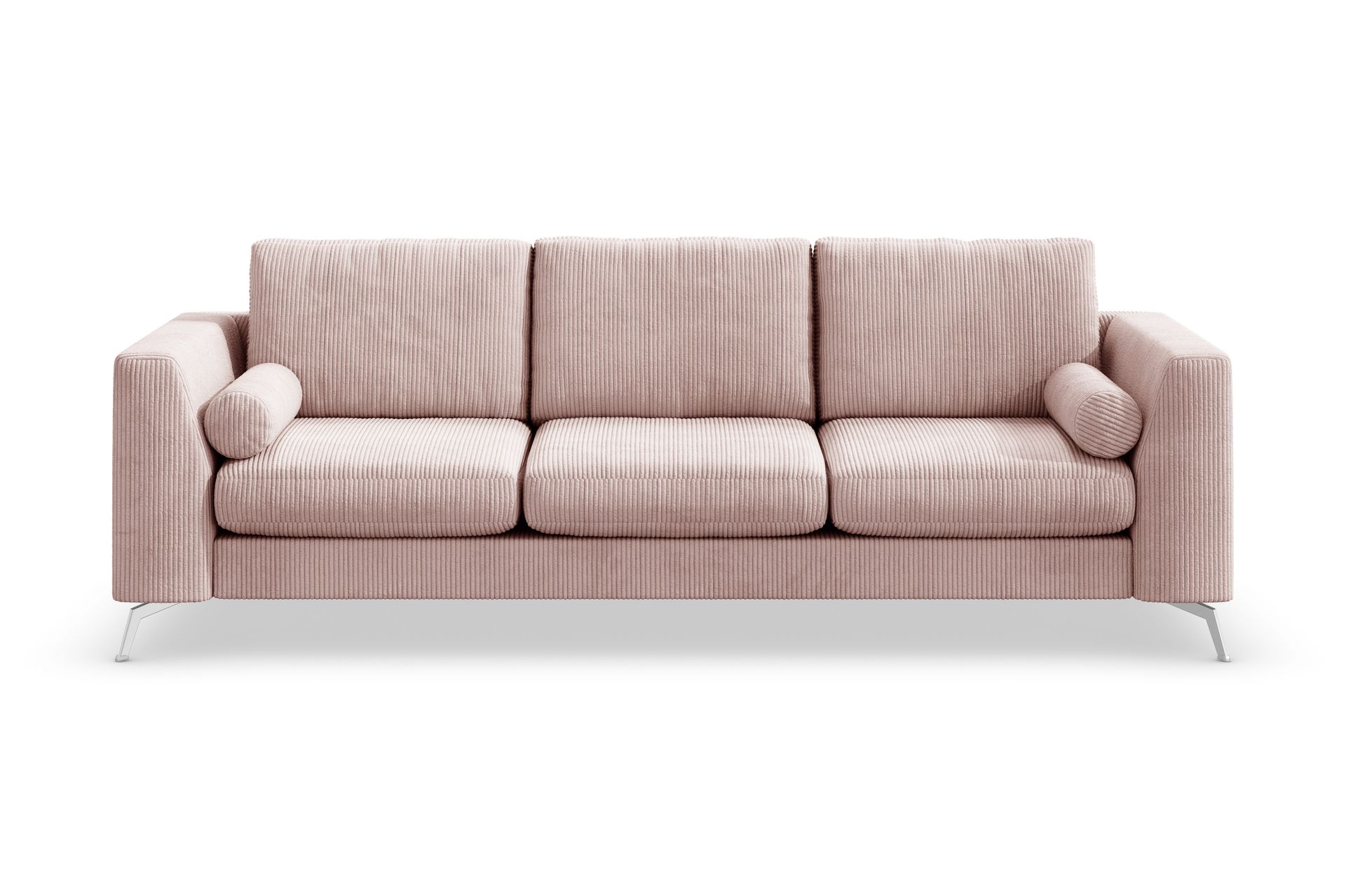 Ocean Lyx 4-sits Manchestersoffa - Rosa