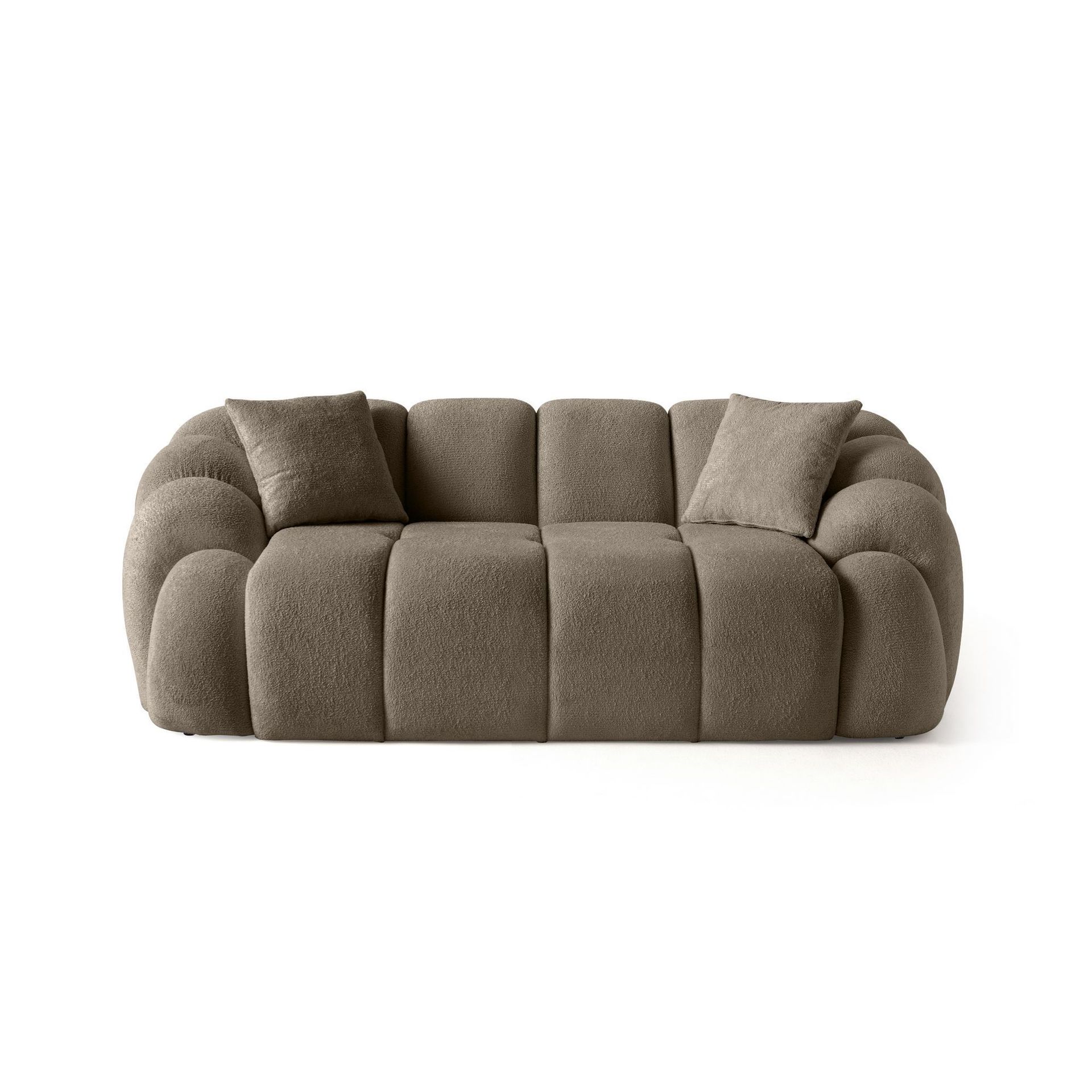 Octavio 2-sitssoffa 199x70x80 cm - Brun