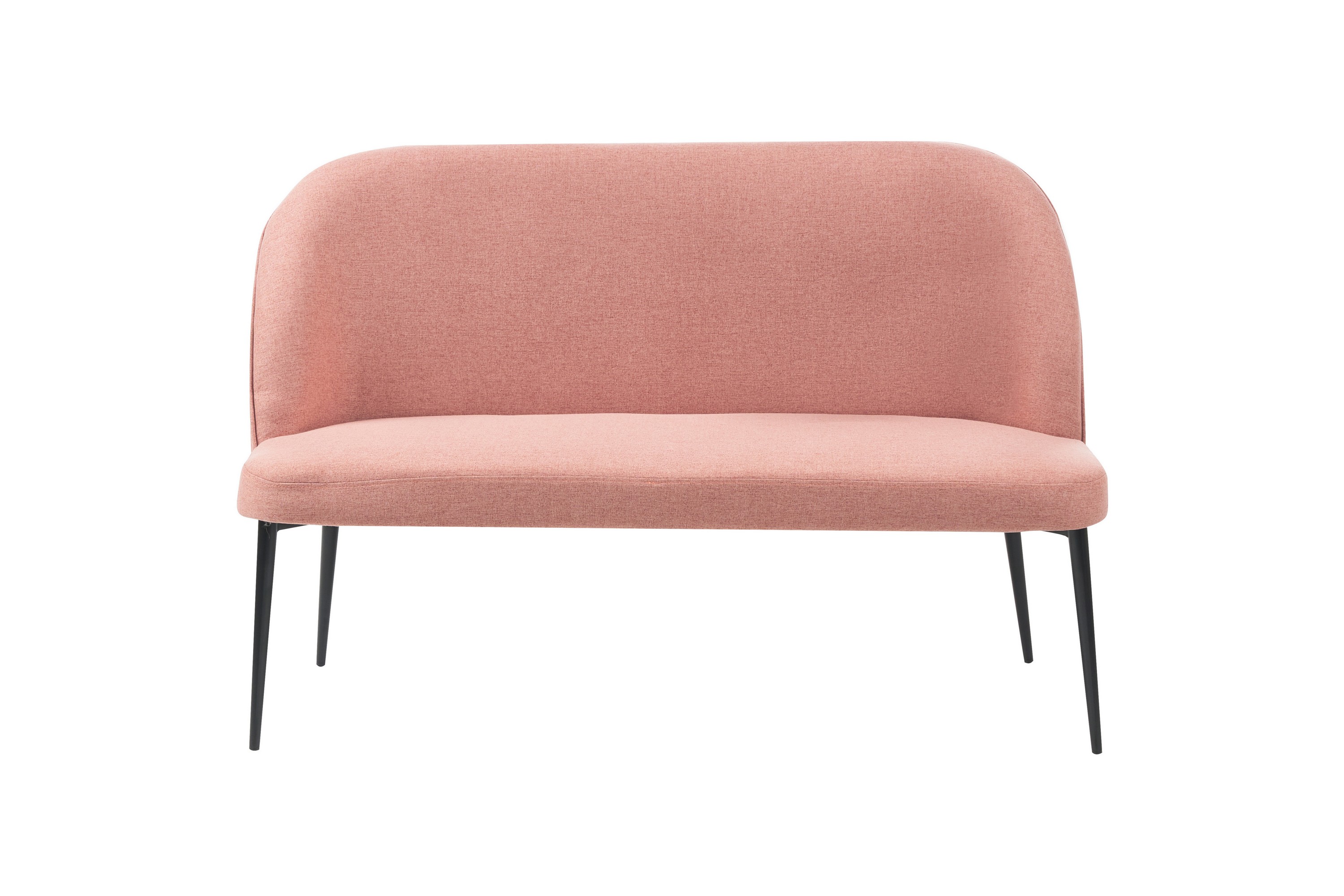 Osbyn Soffa 2-sits Svart/Rosa