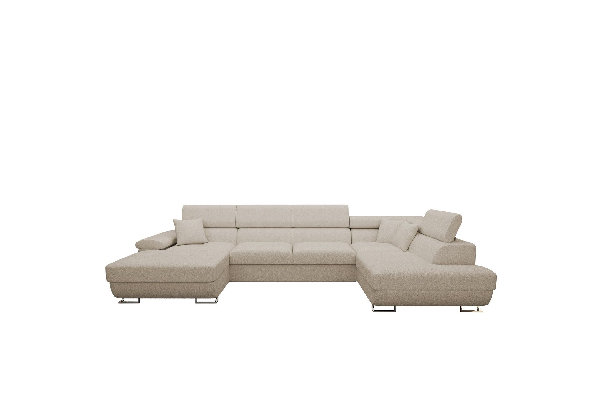 Reginia Soffa med Divan och Sch&auml;slong 4-sits - Beige