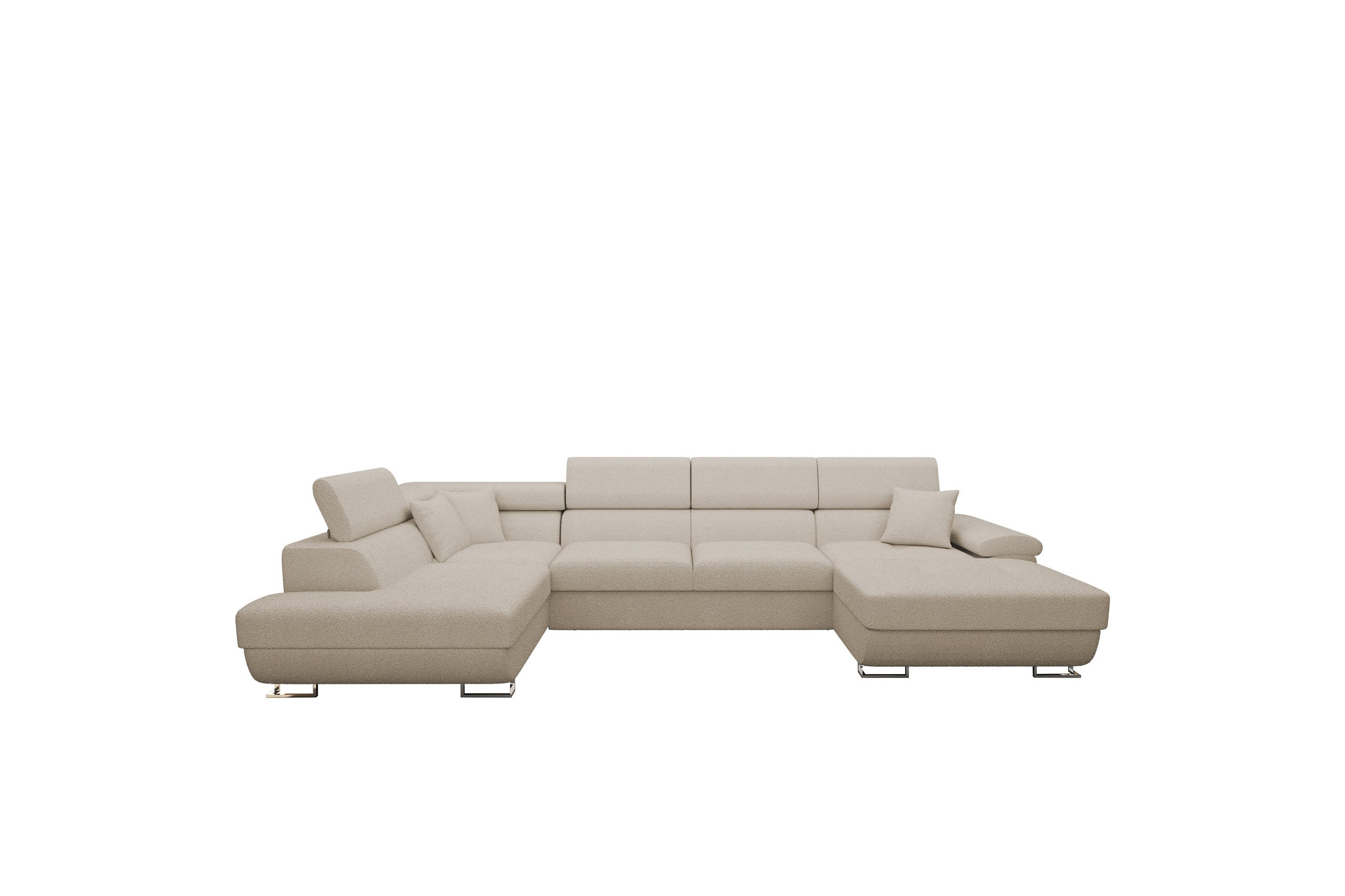 Reginia Soffa med Divan och Schäslong 4-sits Beige