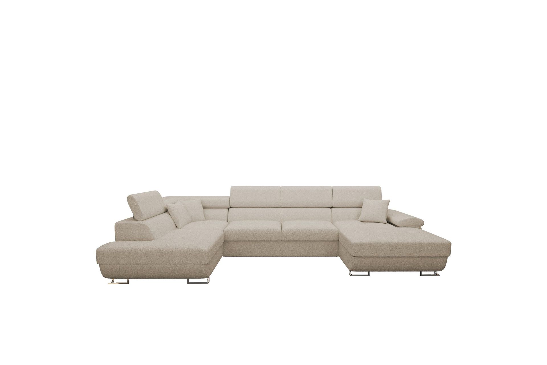 Reginia Soffa med Divan och Sch&auml;slong 4-sits - Beige