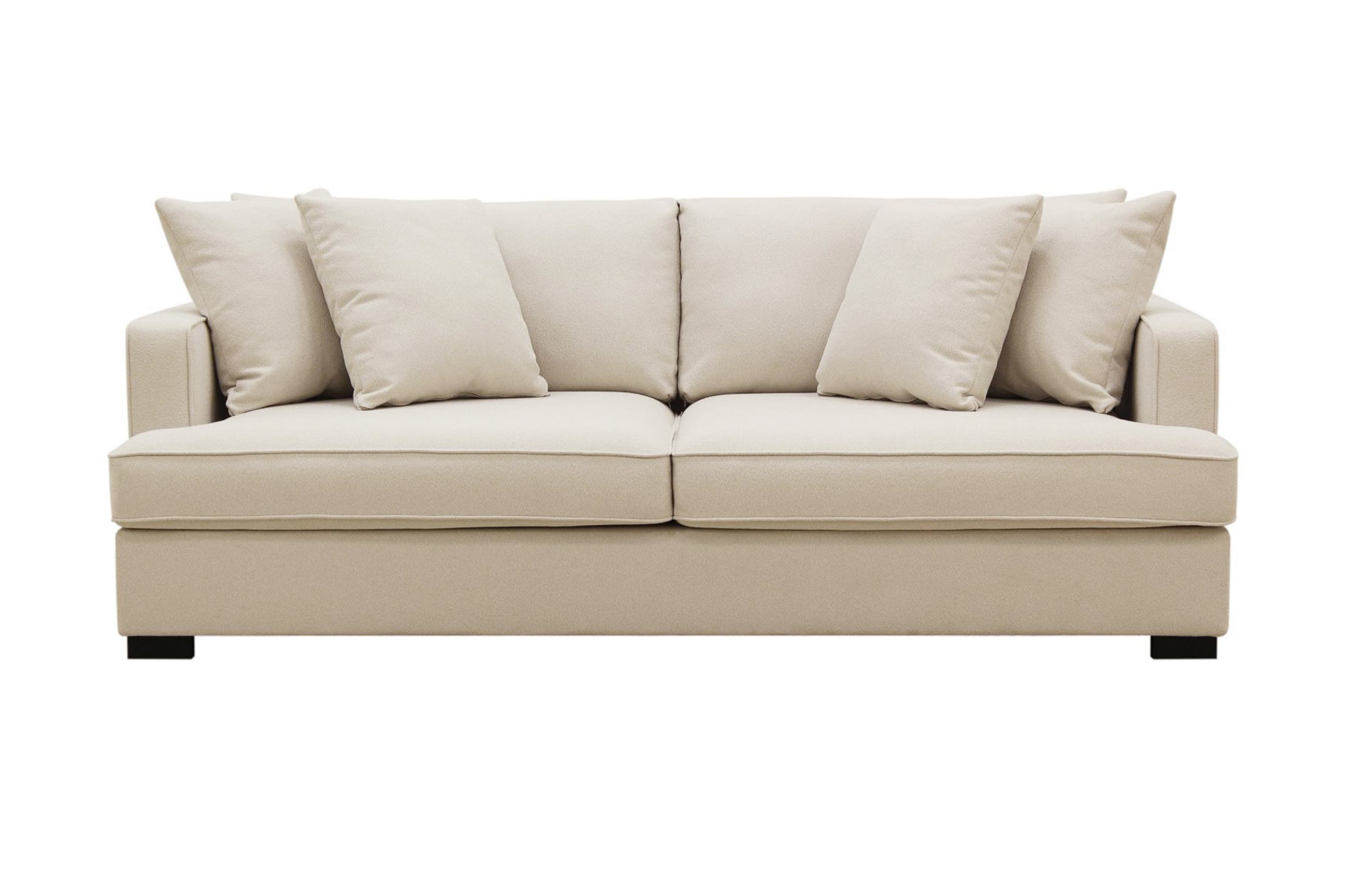 Rossita 3-sits Djup Soffa i BoucléBeige