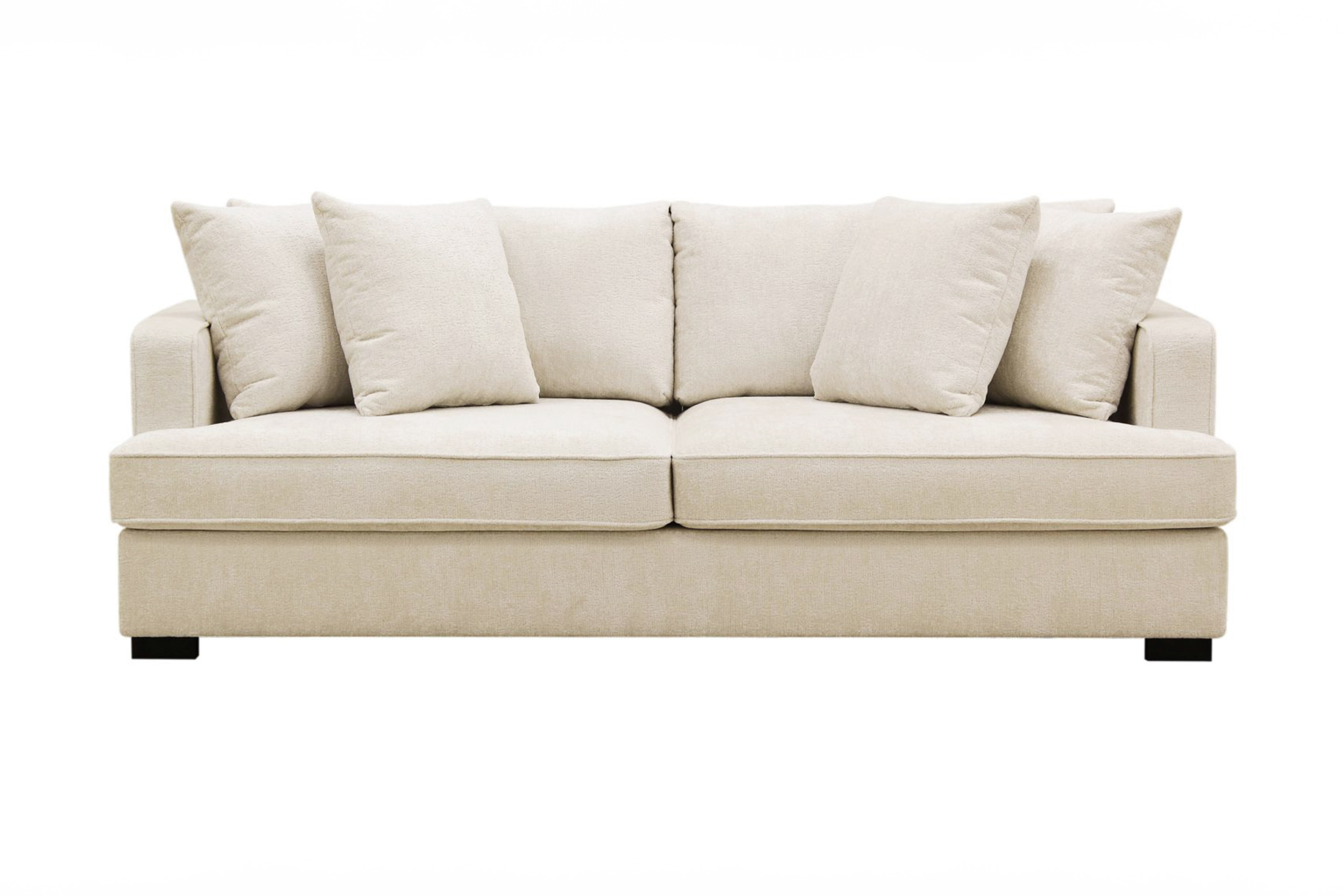 Rossita 3-sits Djup Soffa i Chenille Beige