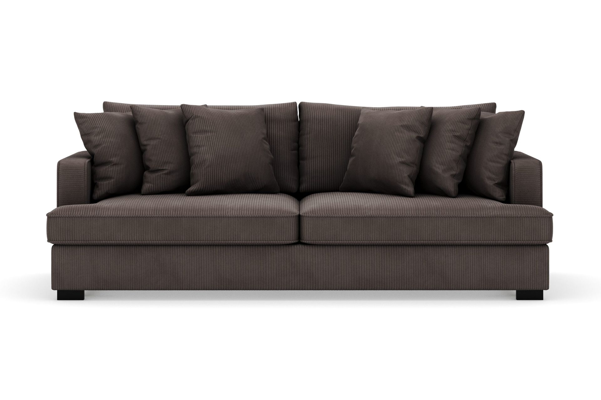 Rossita 4-sits Djup Soffa i Manchester - M&ouml;rkgr&aring;