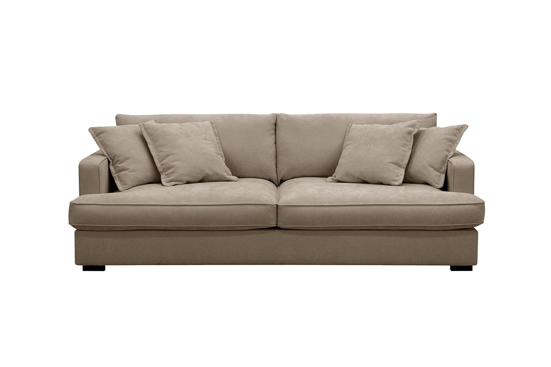 Rossita Lyx 2,5-sits Extra djup Soffa i Tyg - Brun