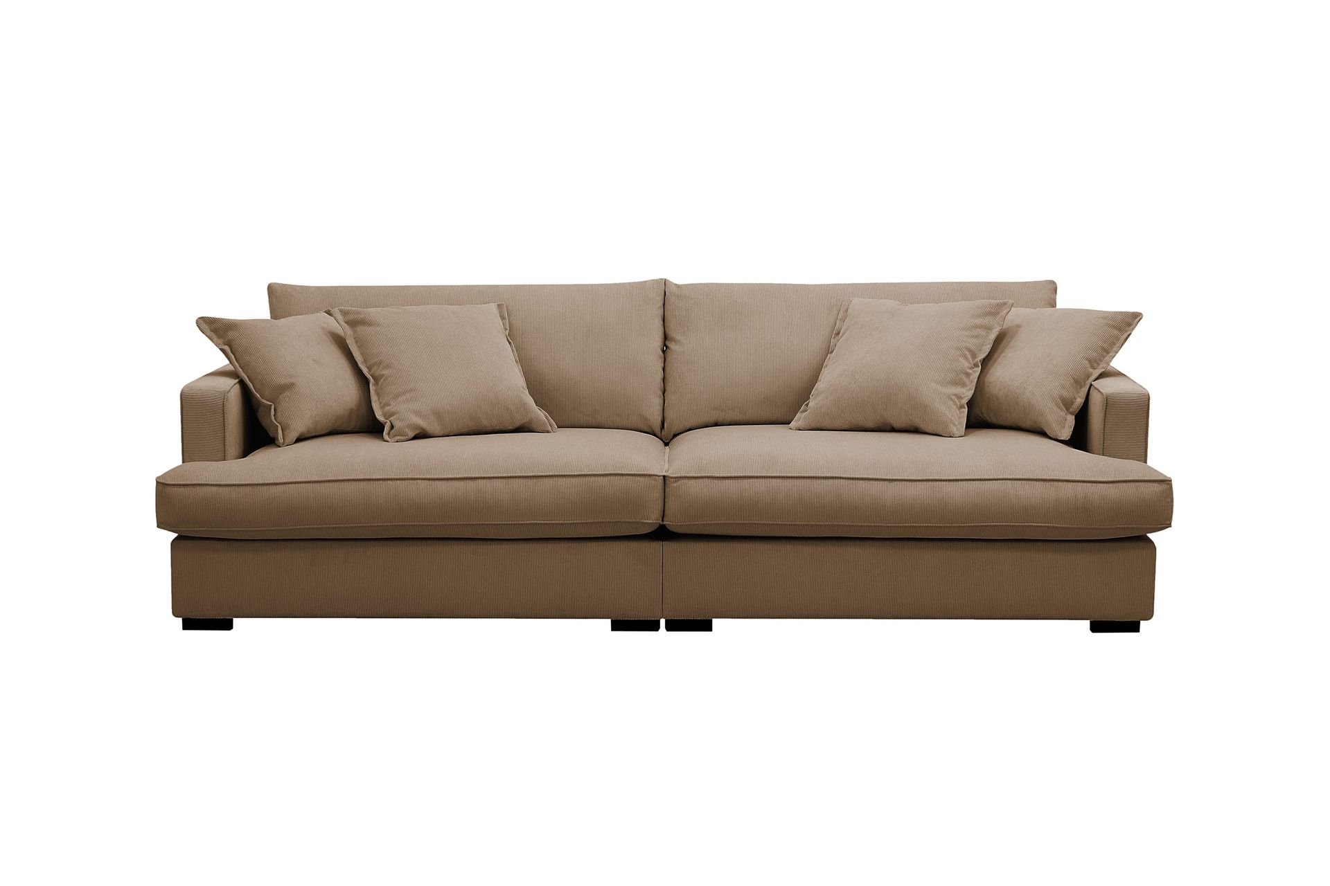 Rossita Lyx 3-sits Extra djup Soffa i Manchester - Ljusbrun