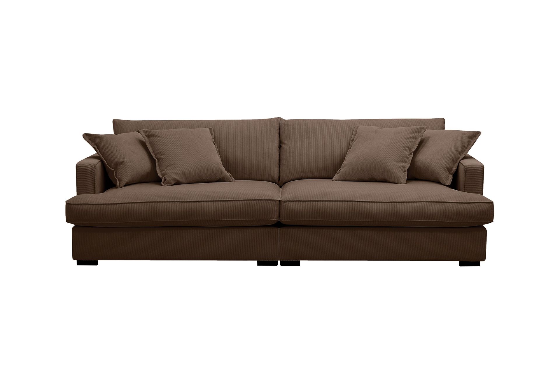 Rossita Lyx 3-sits Extra djup Soffa i Manchester - M&ouml;rkbrun