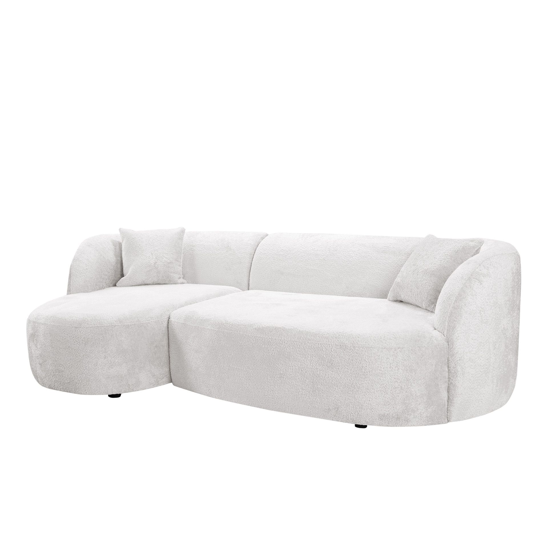 Rylian 3-sits Soffa med divan - vit