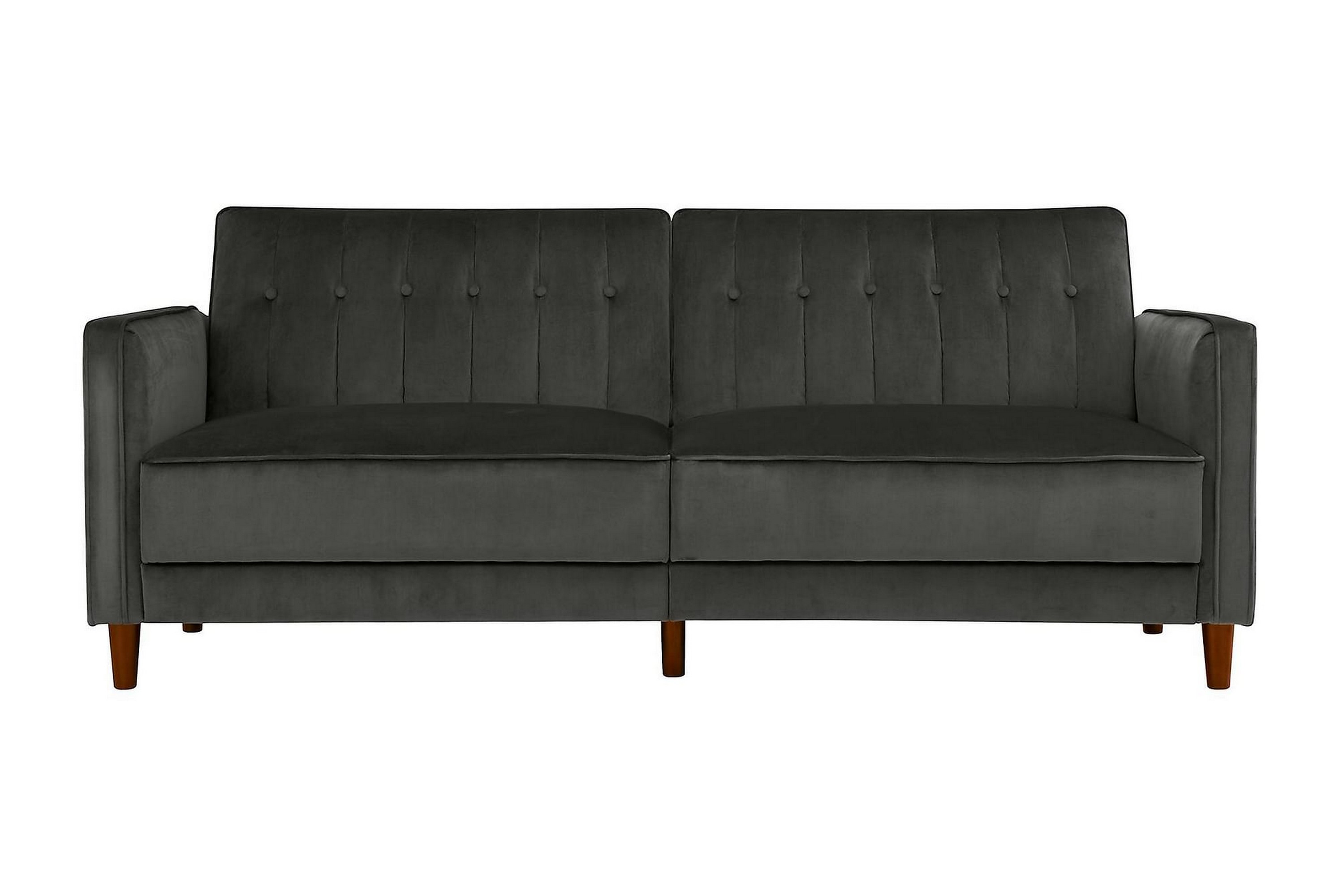 2-sits Bäddsoffa Pin Tufted Sammet/GråDorel Home