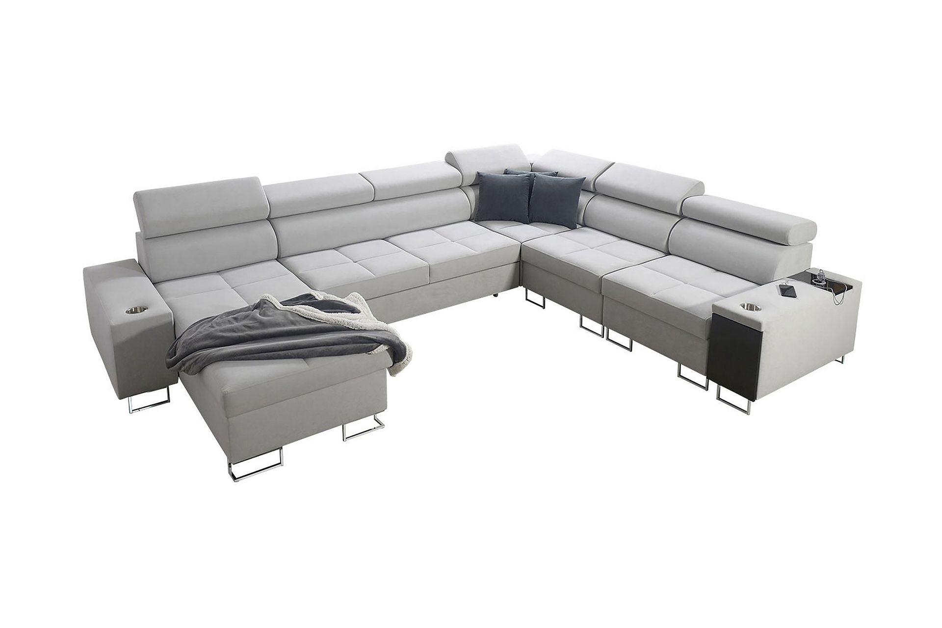 Morenia 4-sits H&ouml;rnb&auml;ddsoffa V&auml;nster - Vit