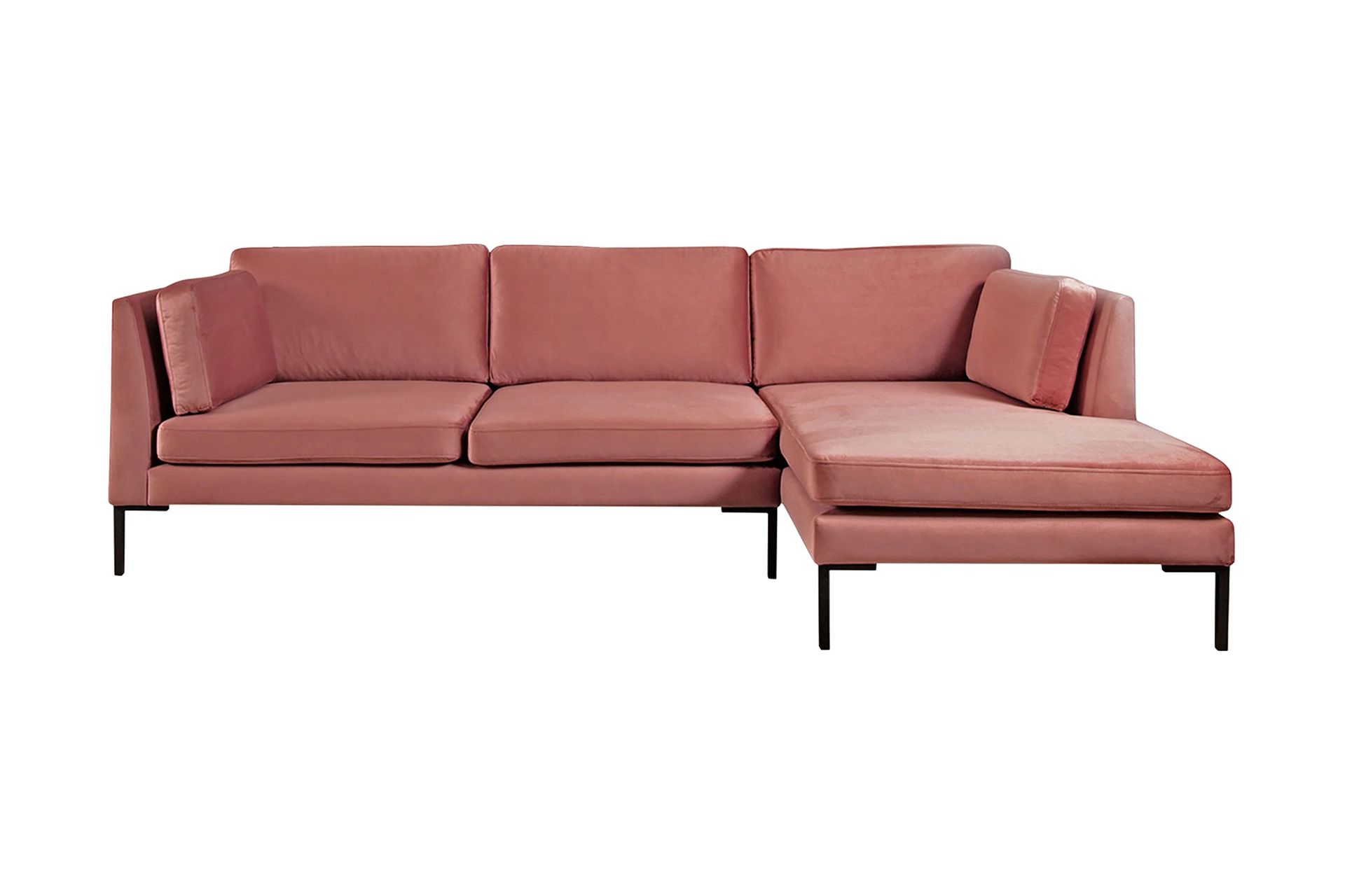 Ocean Hörnsoffa Höger - Rosa