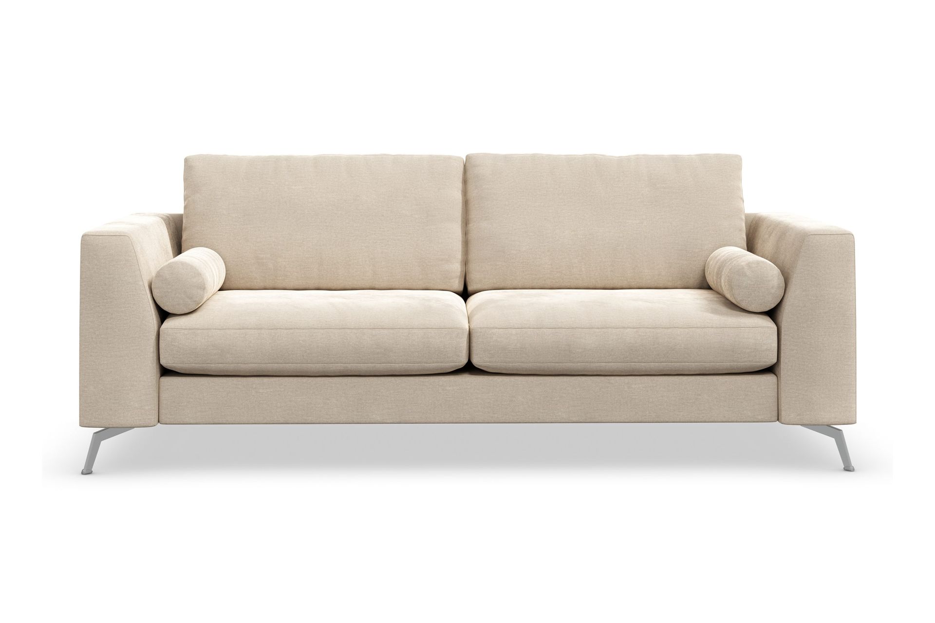 Ocean Lyx 3-sits Sammetssoffa - Beige