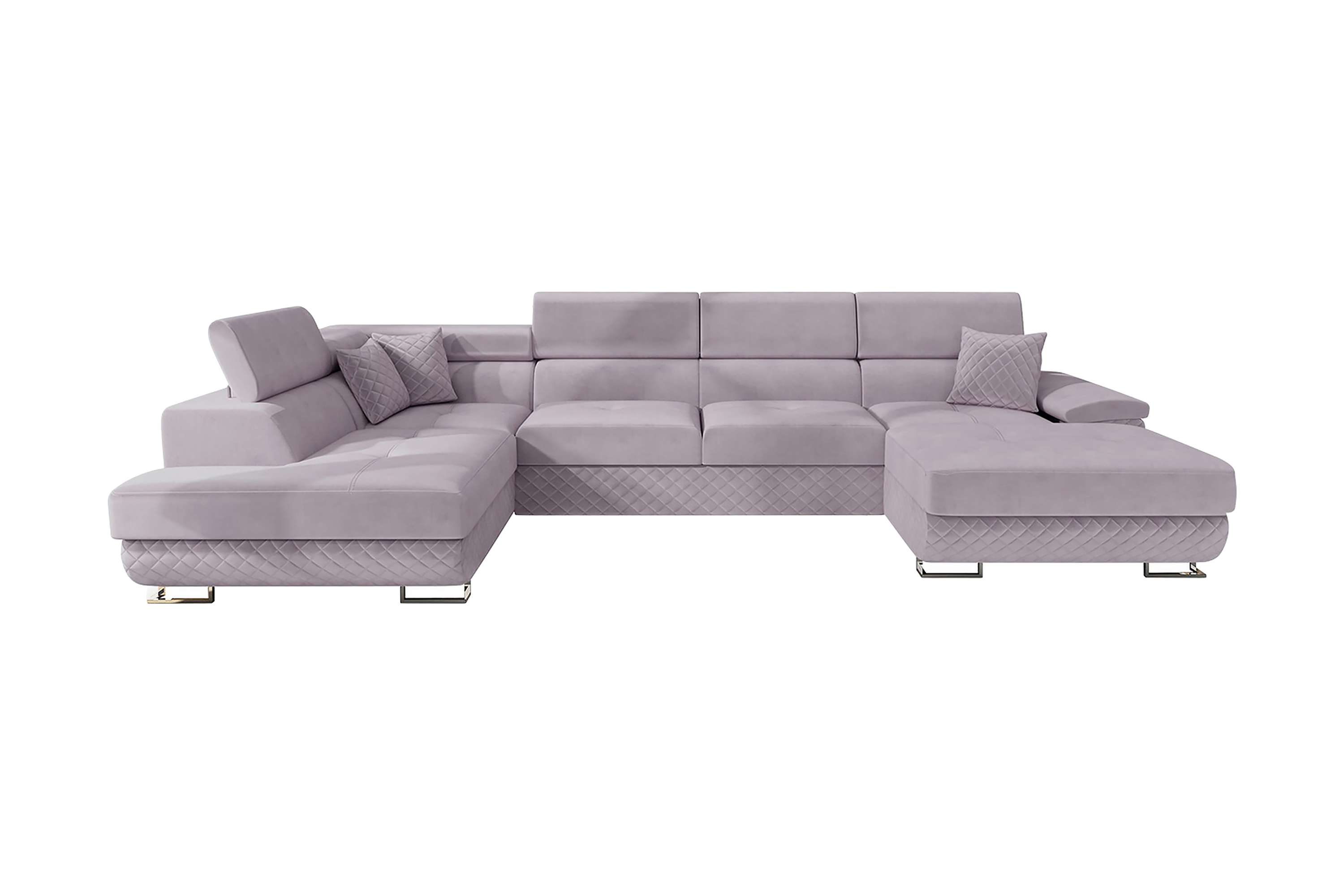 Oertel 5-sits Bäddsoffa Vänster Rosa
