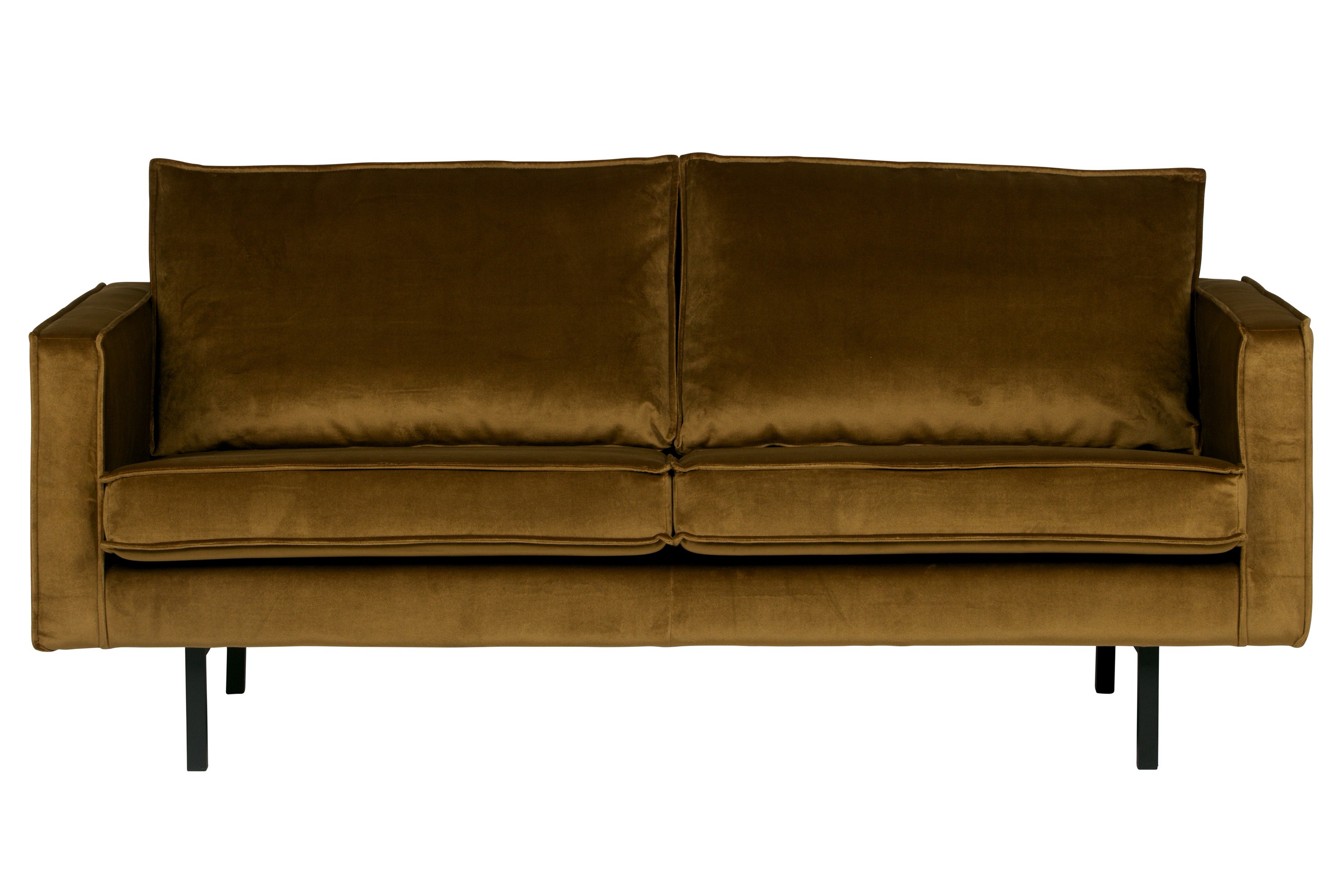 sammetssoffa dotty 2,5-sits - honungsgul