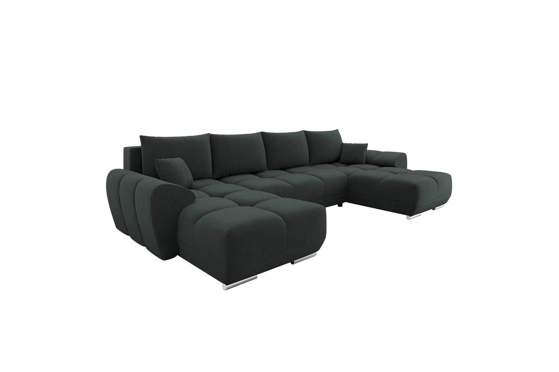 Simerly Bäddsoffa Dubbeldivan 4-sits - Svart