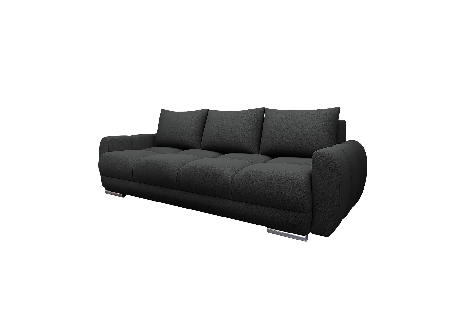 simerly soffa 3-sits - svart