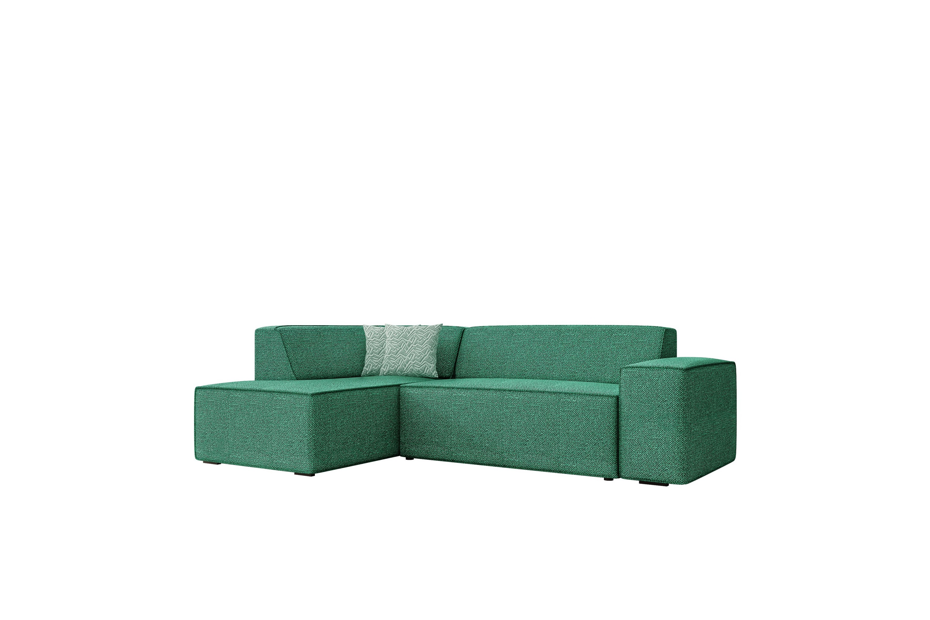Slucajno Soffa med Schäslong 3-sits Grön