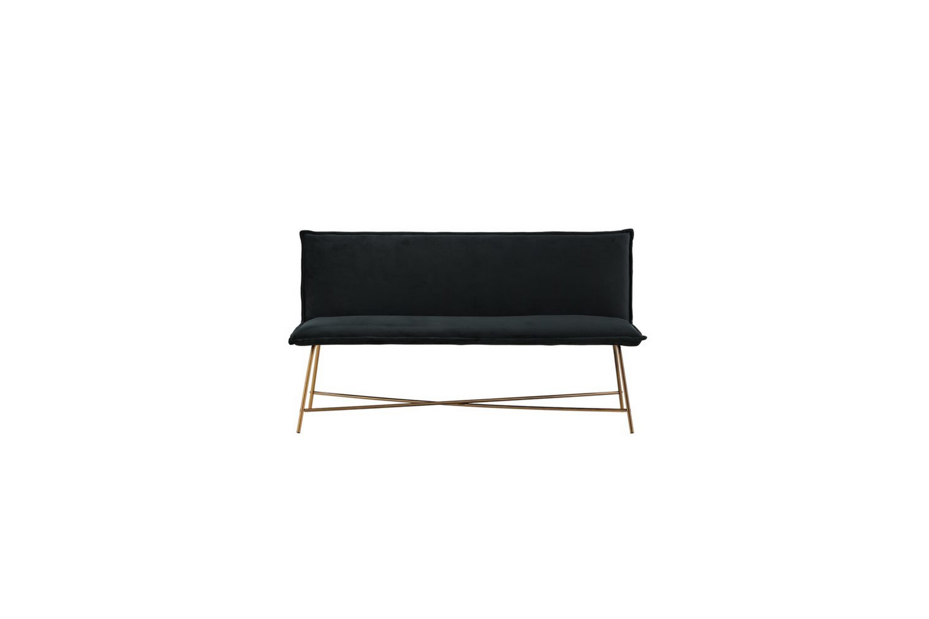 Soffa 3-sits Petra Svart Sammet