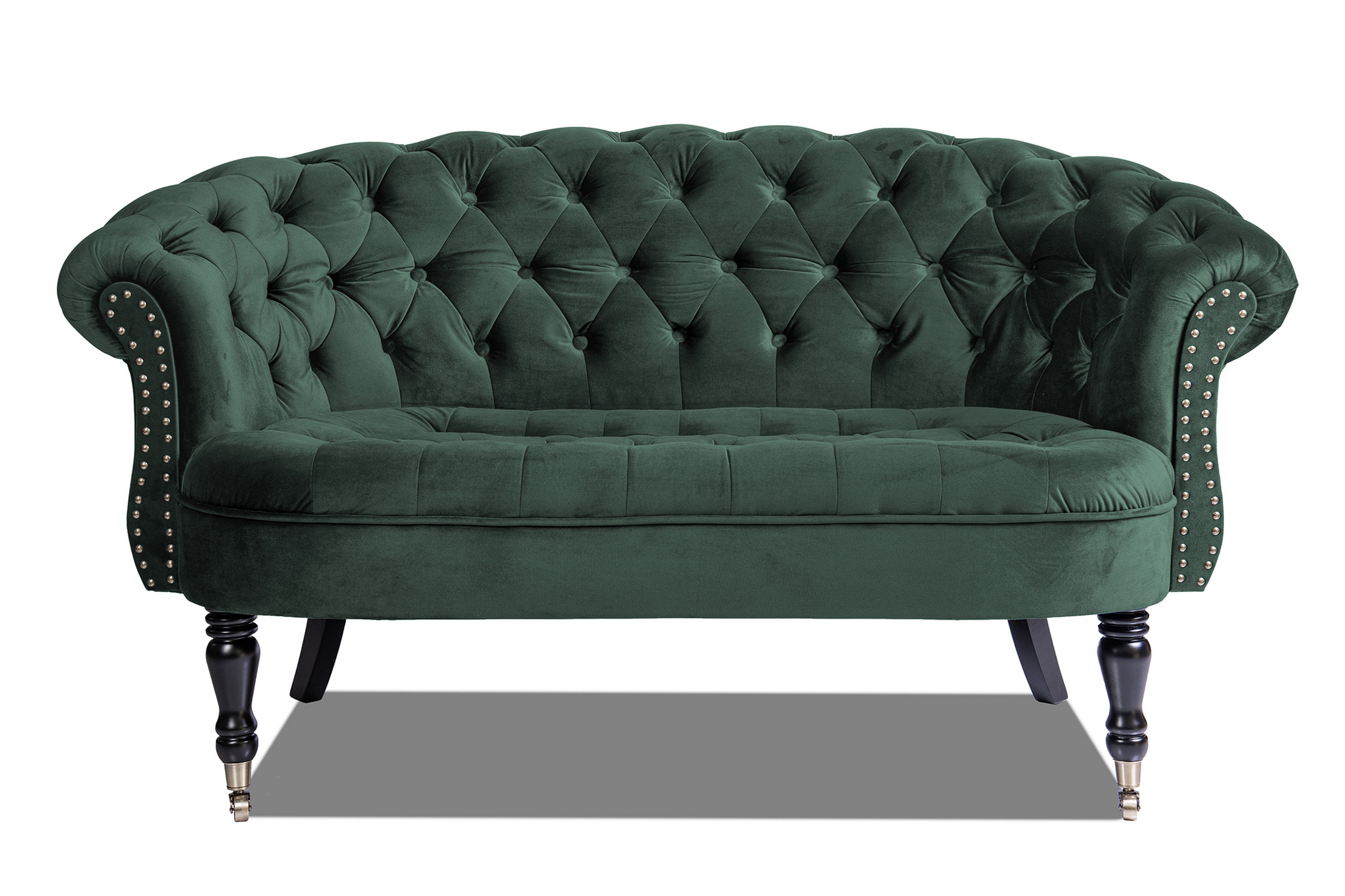 Soffa Chester Ludovic 2-sits - Mörkgrön 12105