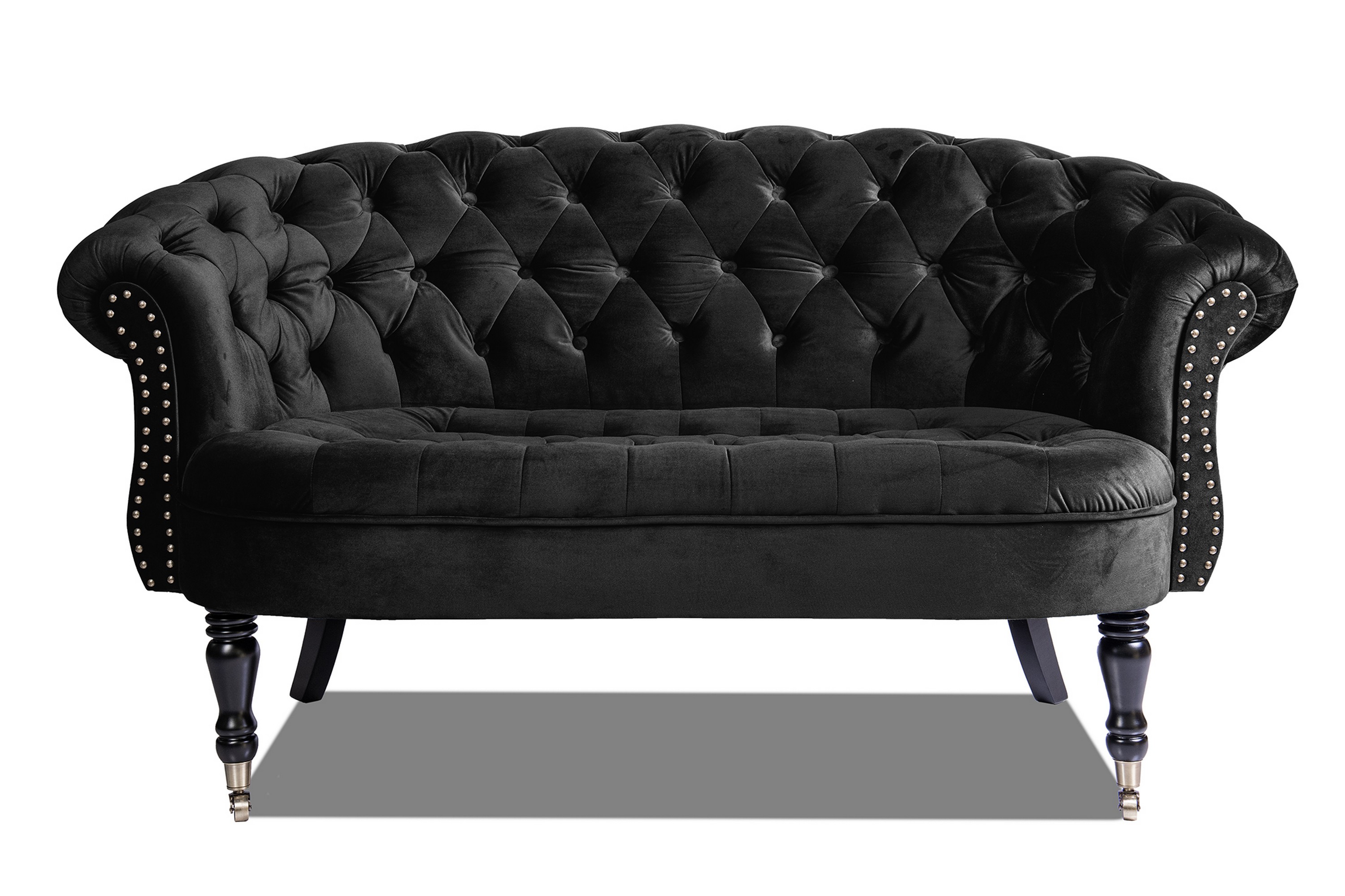Soffa Chester Ludovic 2-sits - Svart 12101