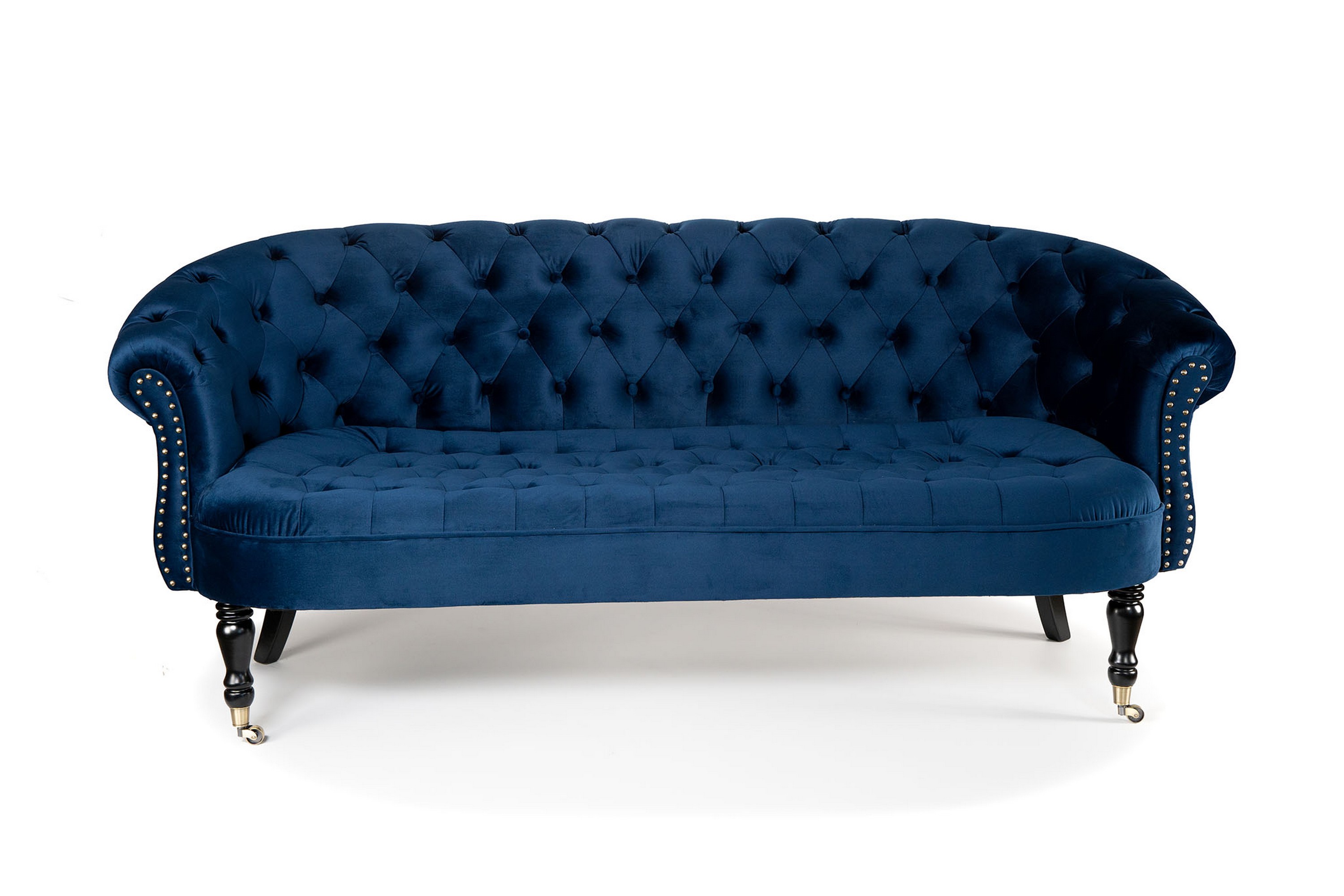 Soffa Chester Ludovic 3-sits - Blå 12302