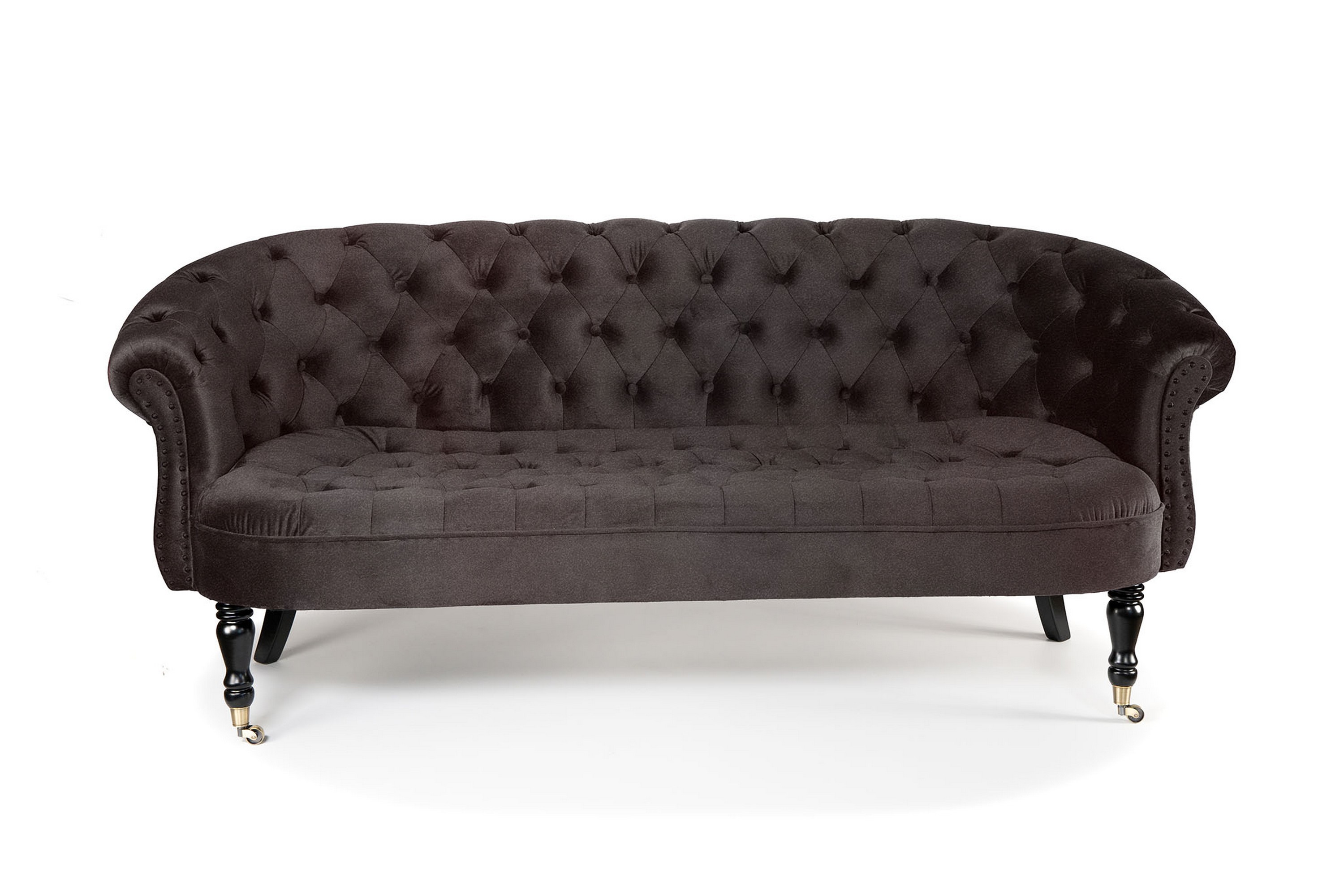 Soffa Chester Ludovic 3-sits - Brun 12310