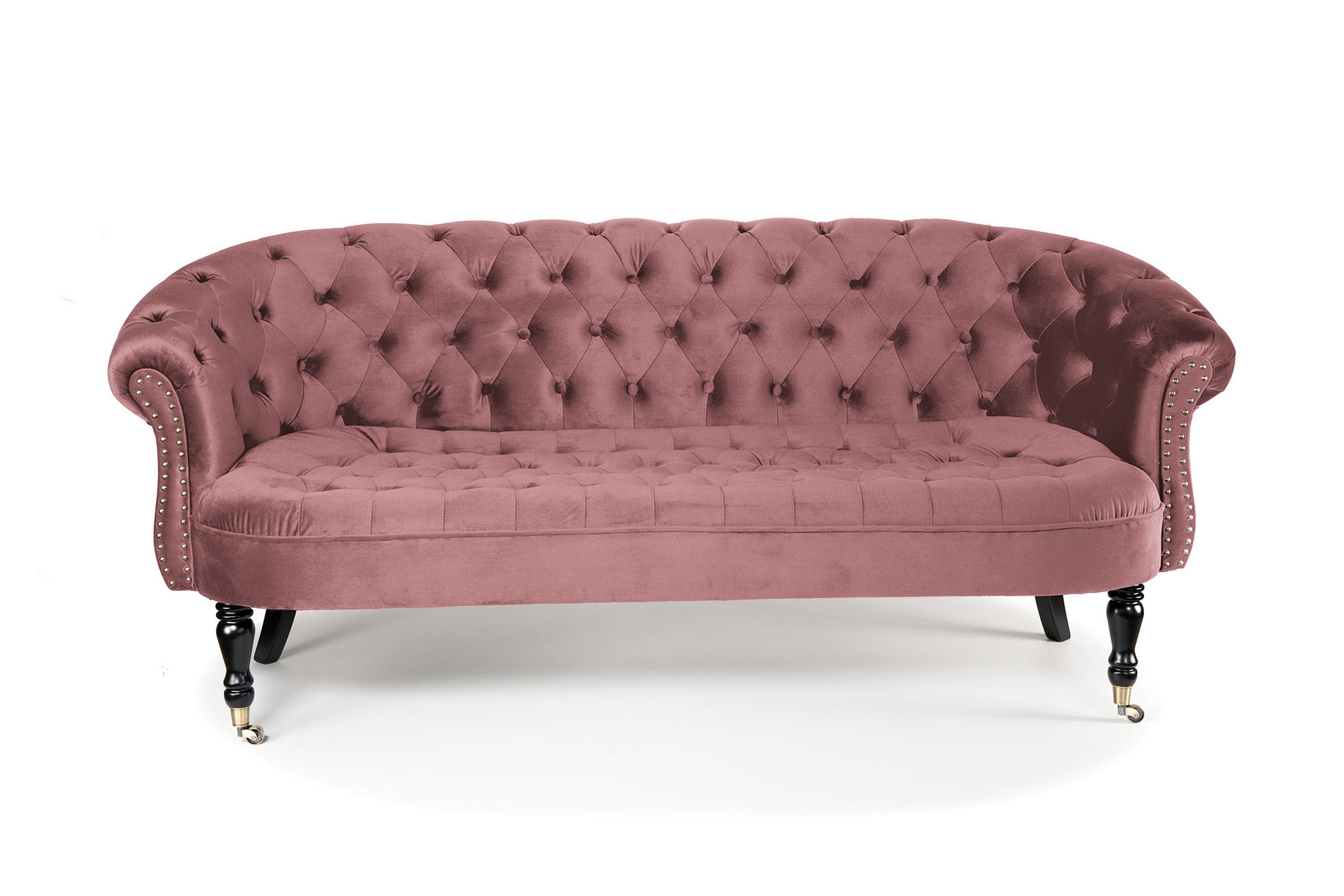 Soffa Chester Ludovic 3-sits - Rosa 12309