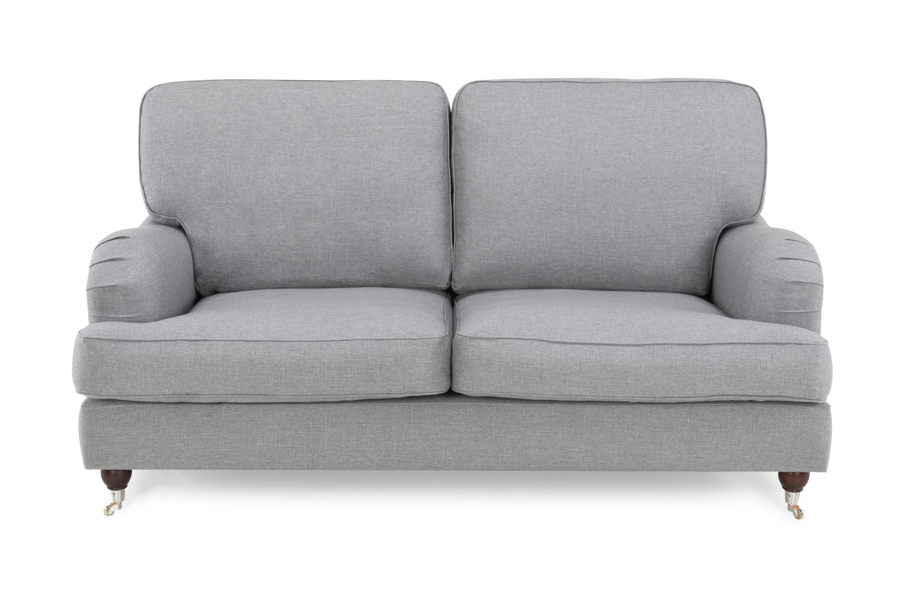 Soffa Howard Oxford 2-sits - Ljusgrå 220-10-136279