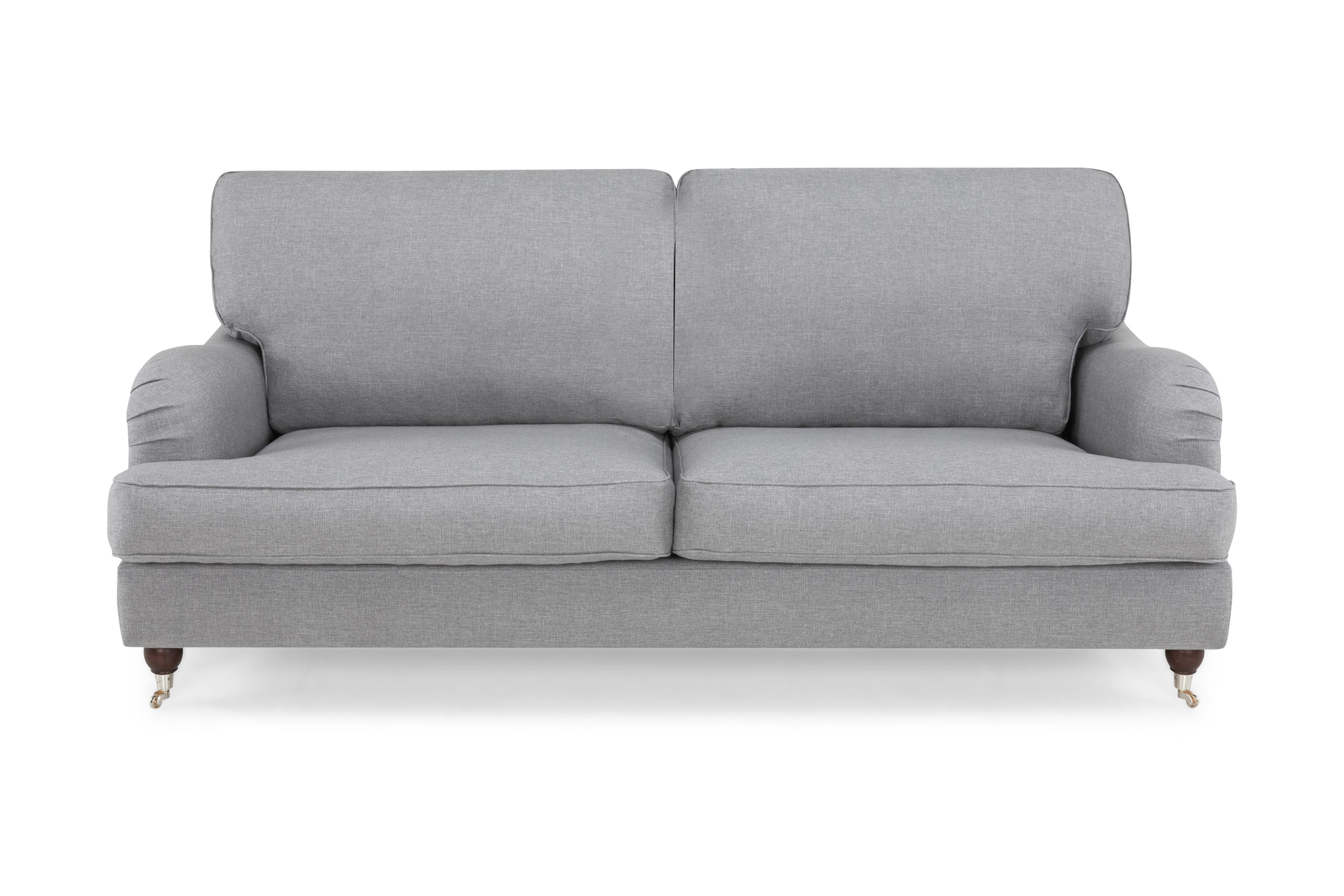 Bloomington Soffa Howard Oxford 3-sits - Ljusgrå 220-10-134348