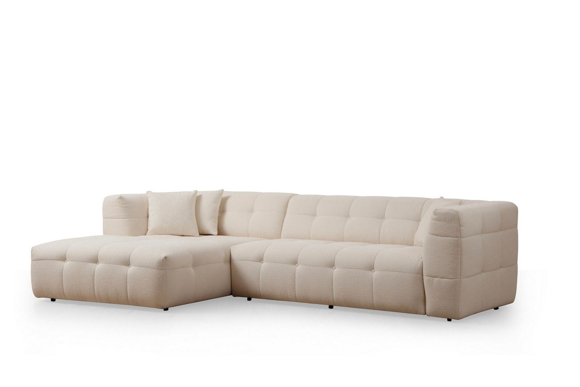 octavian soffa m. divan 5-sits - beige