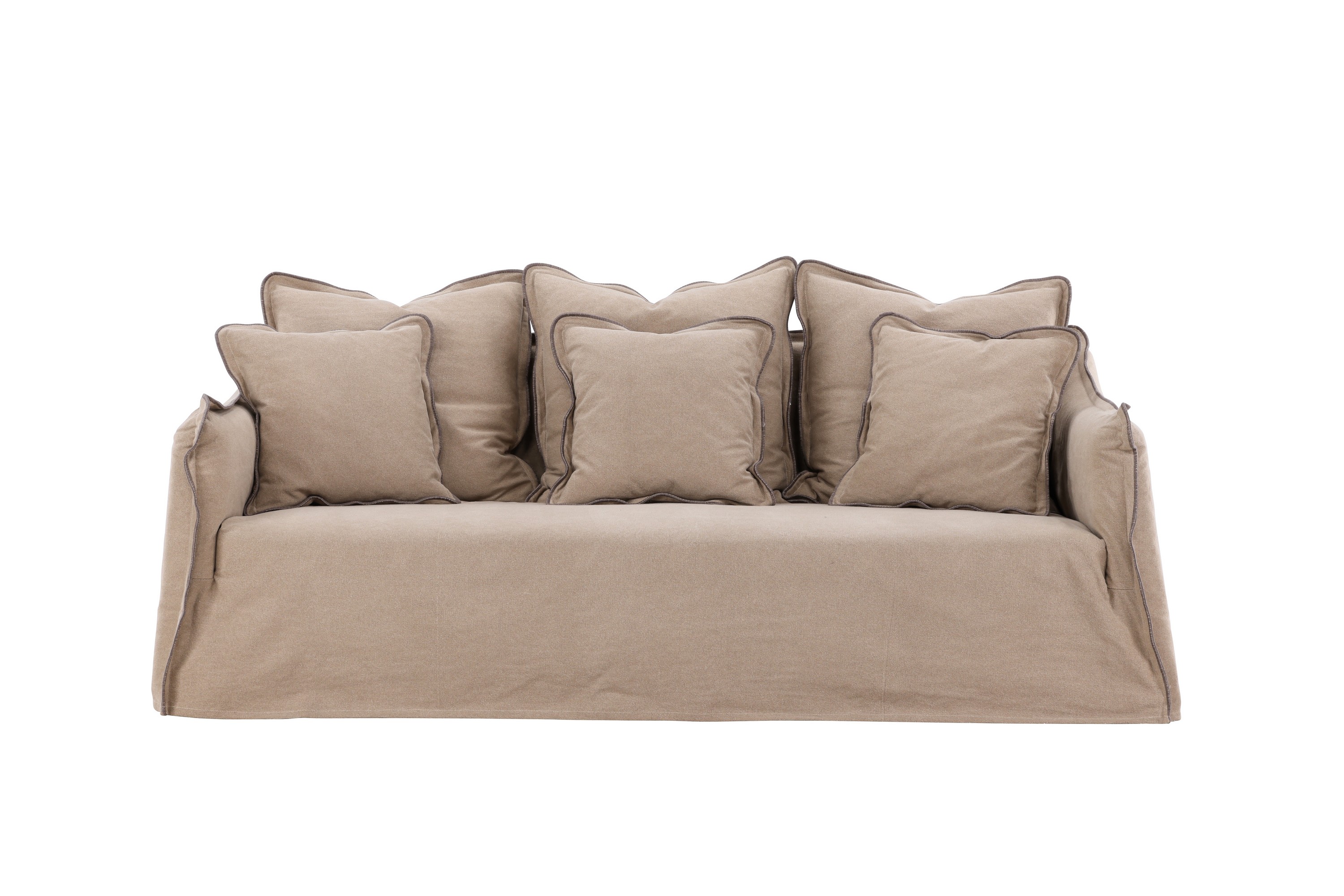 Soffa Oskarshamn 3-sits Brun