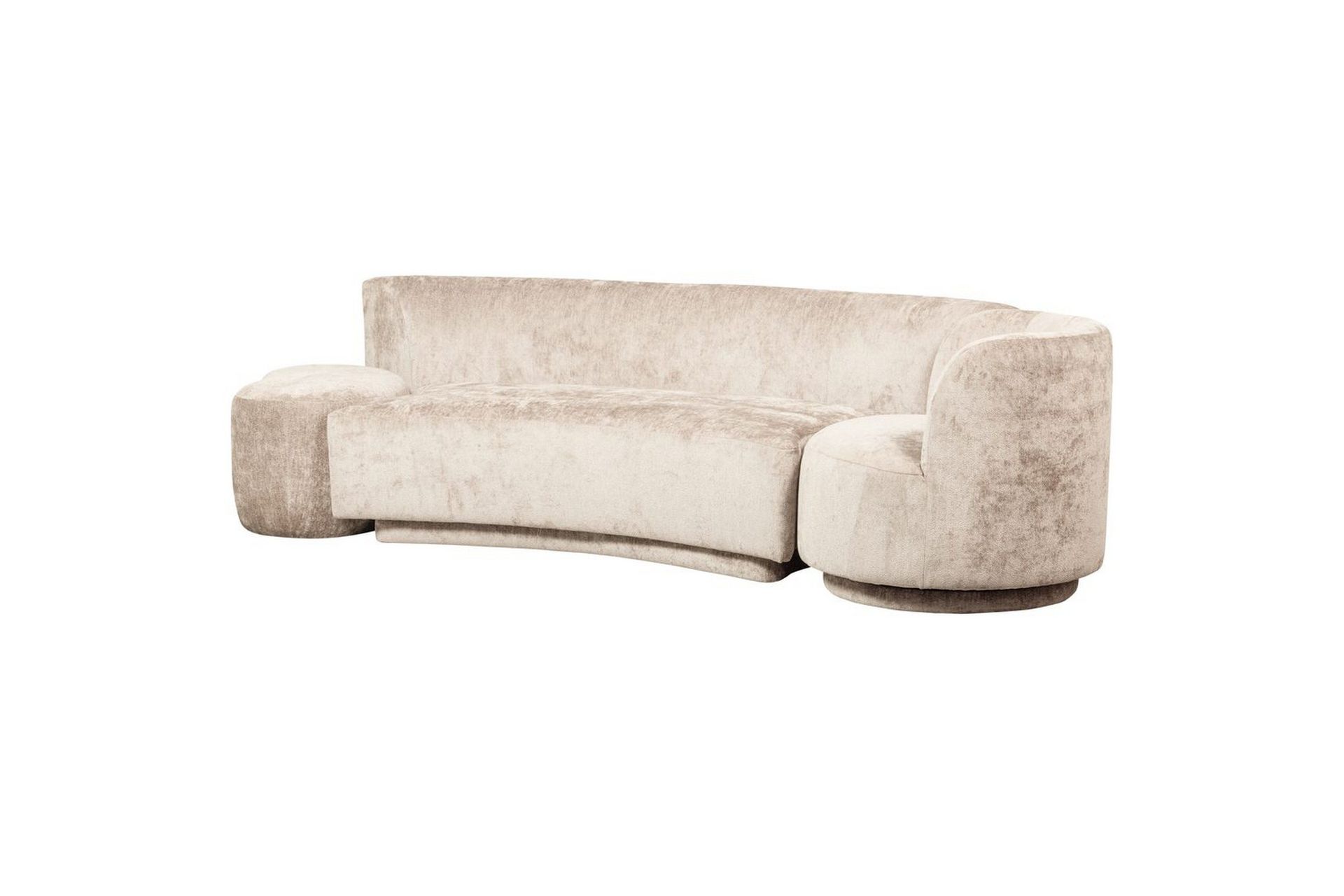 Soffgrupp Kombi-Popul&auml;r med Pouf - Naturell